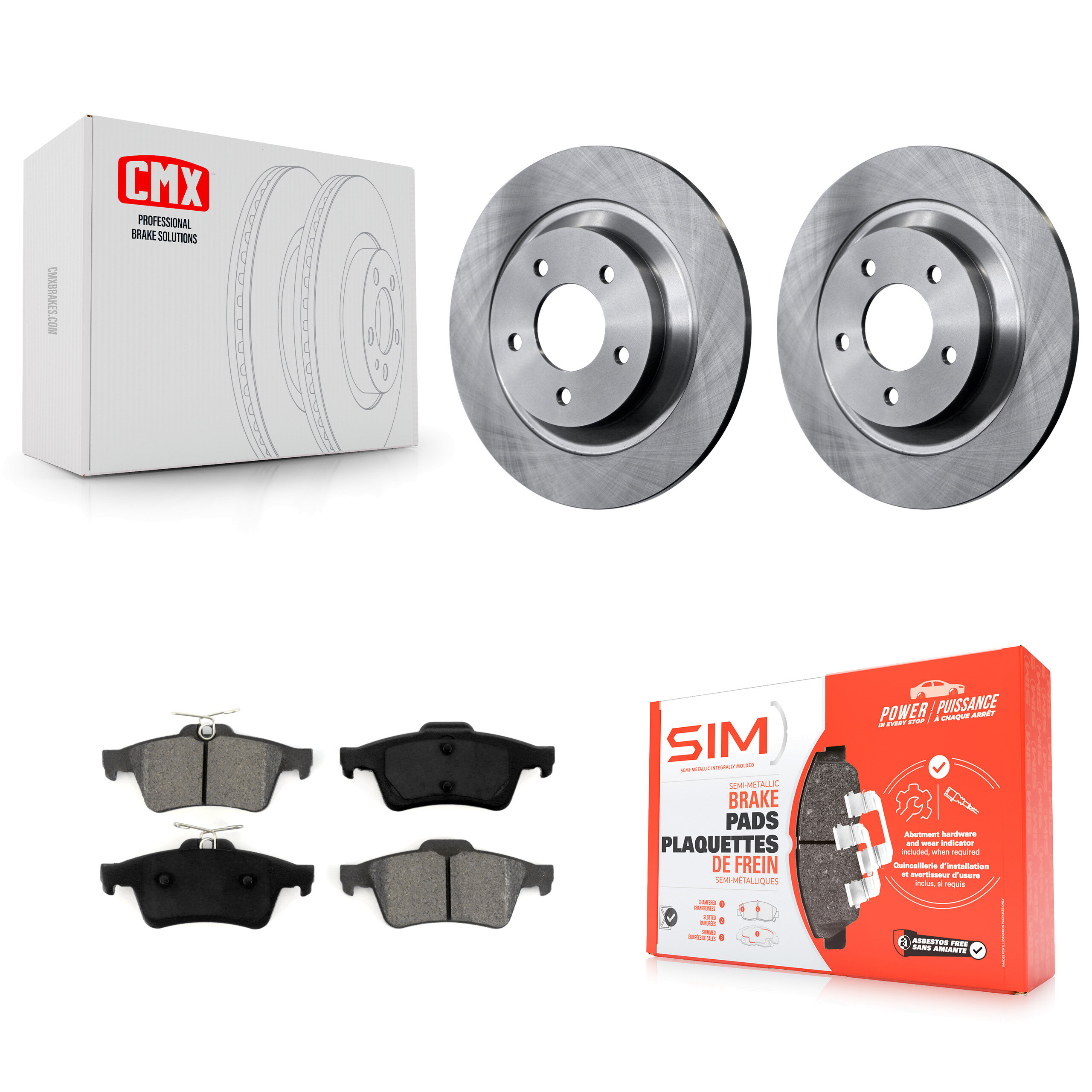 Transit Auto - K8S-101857 - Rear Disc Brake Kits