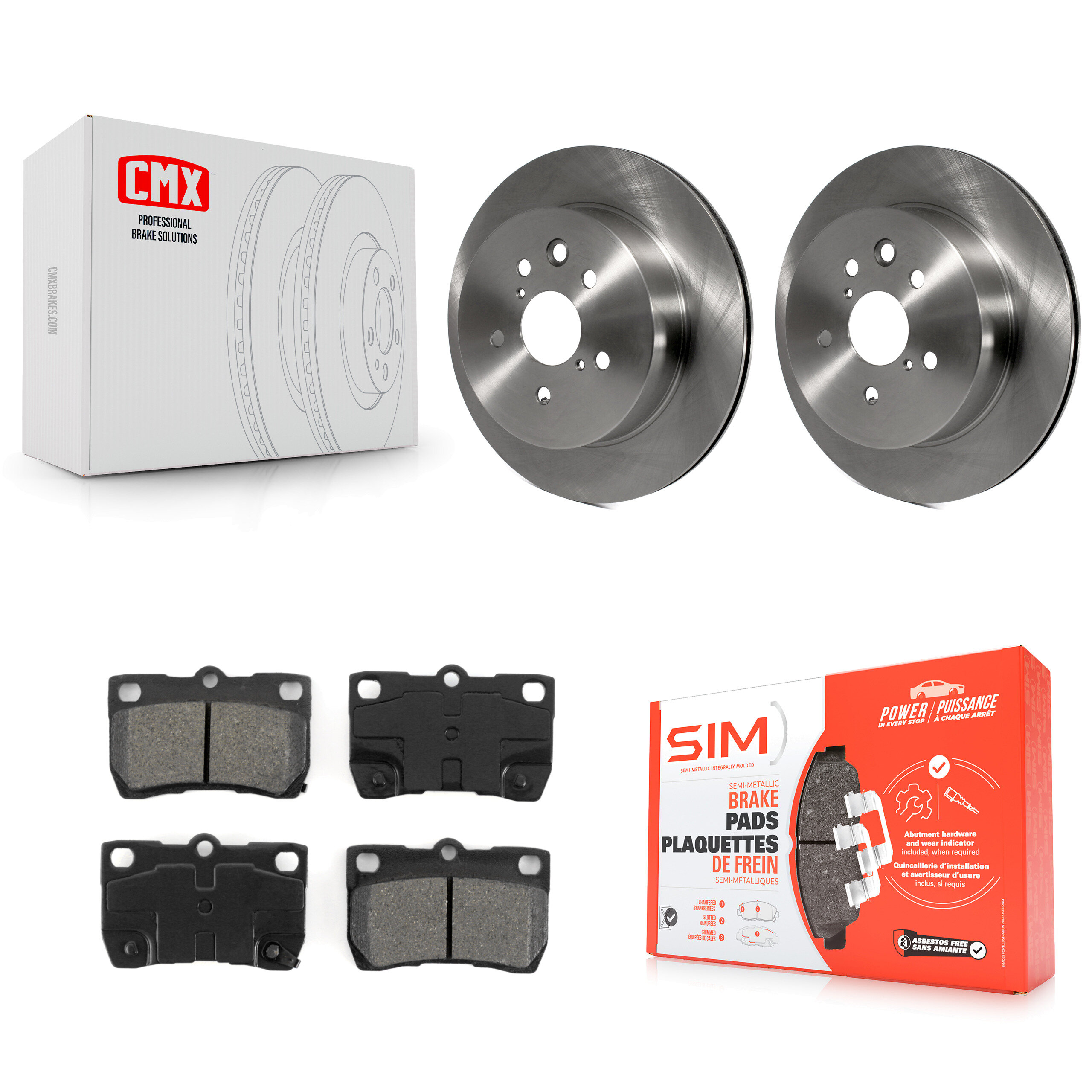 Transit Auto - K8S-101863 - Rear Disc Brake Kits