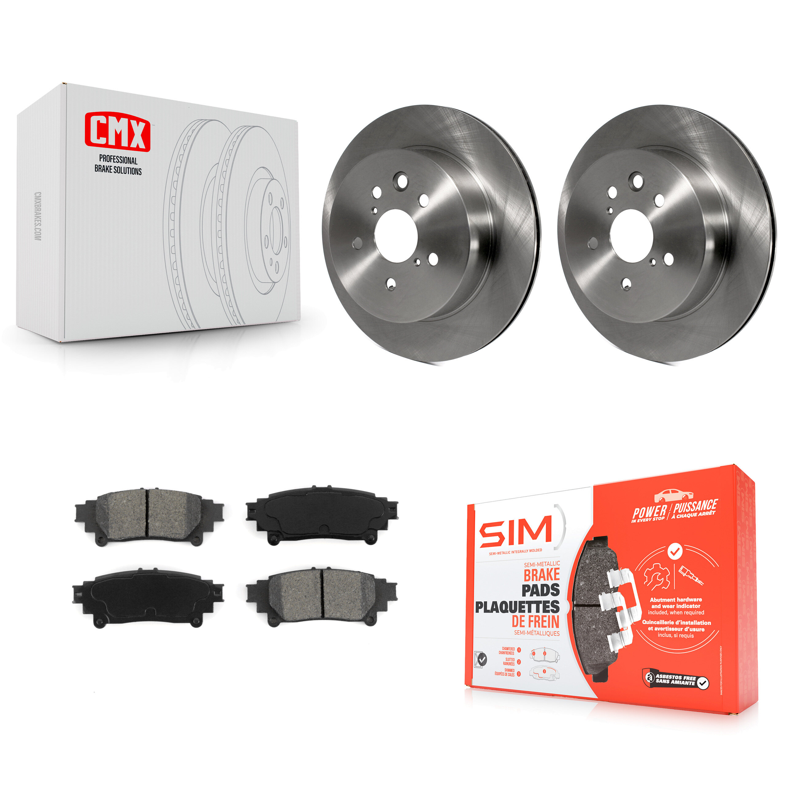 Transit Auto - K8S-101864 - Rear Disc Brake Kits