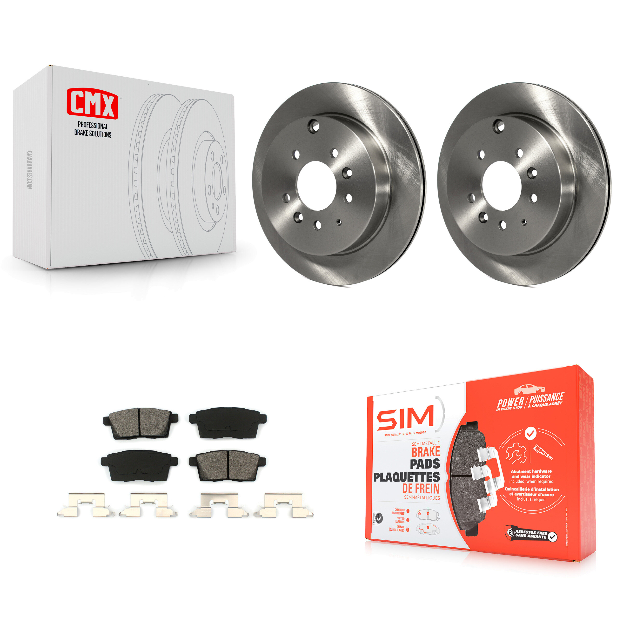 Transit Auto - K8S-101875 - Rear Disc Brake Kits