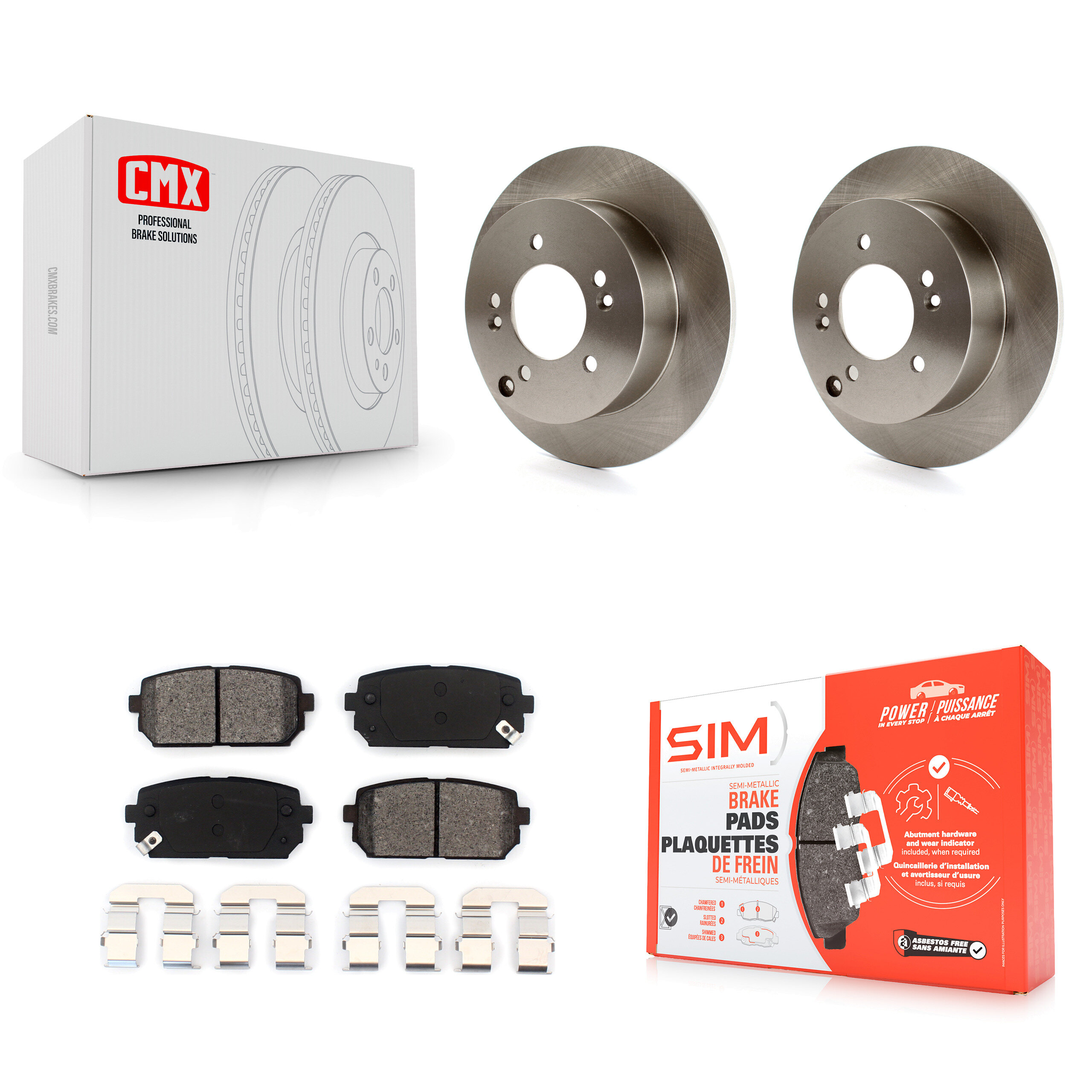 Transit Auto - K8S-101890 - Rear Disc Brake Kits