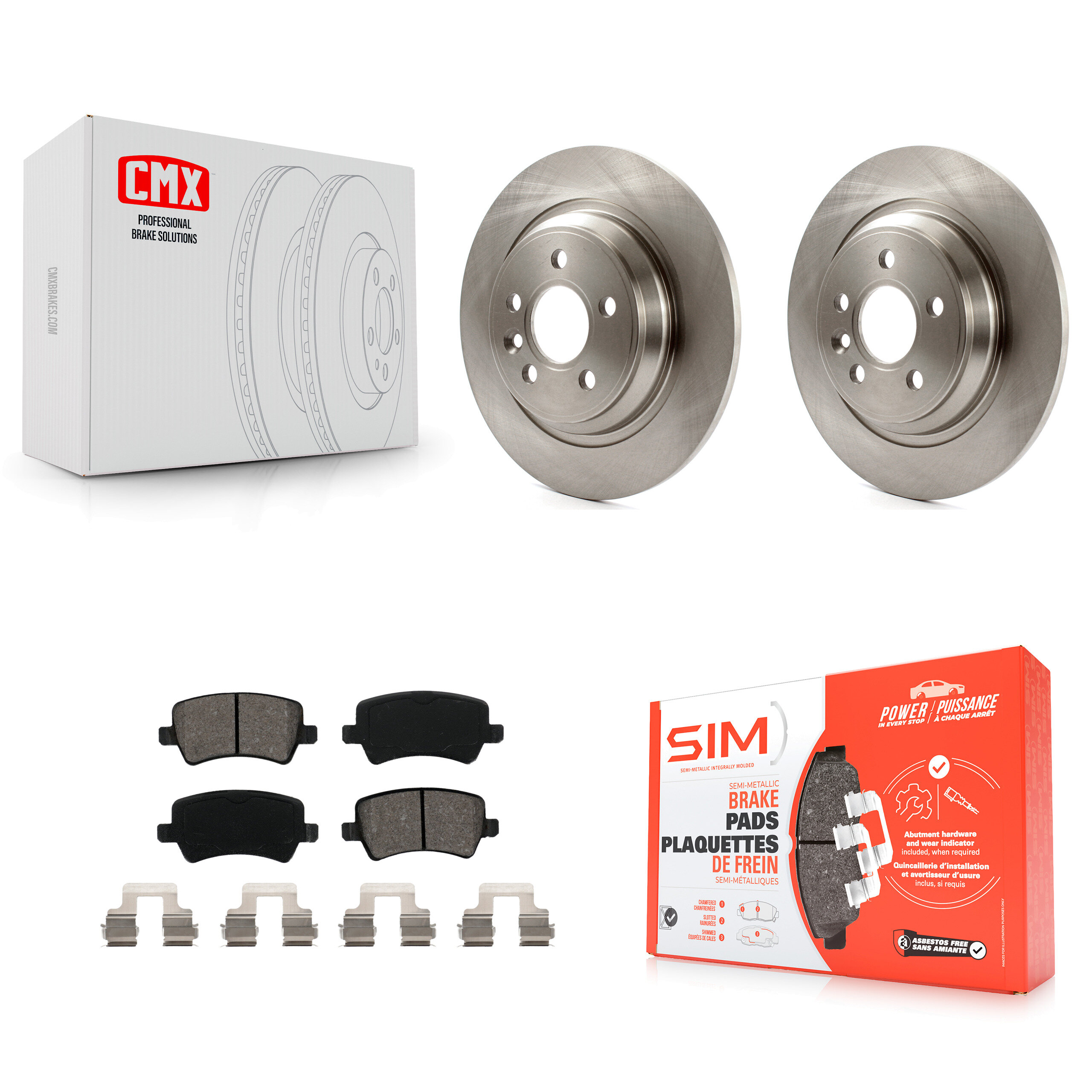 Transit Auto - K8S-101894 - Rear Disc Brake Kits