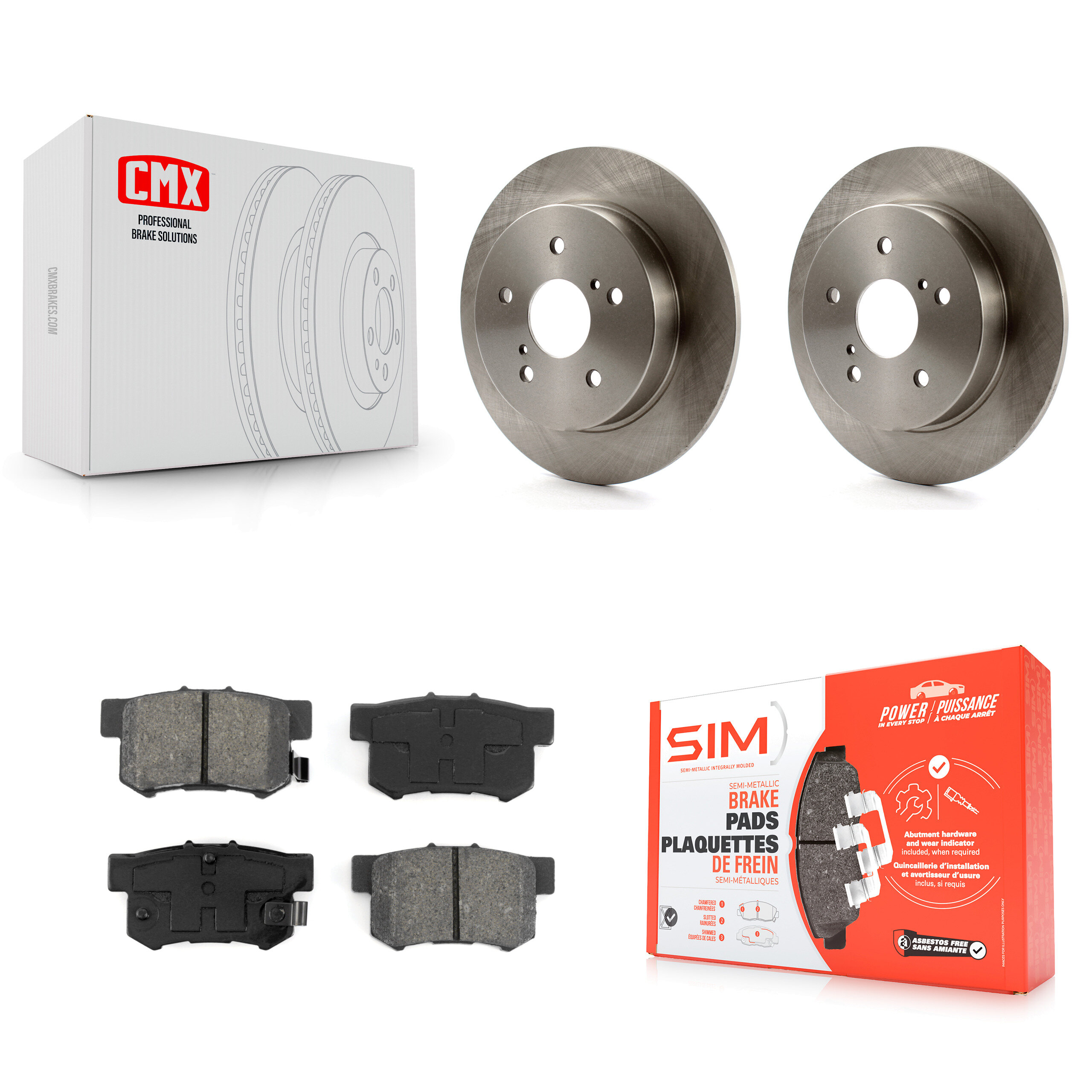 Transit Auto - K8S-101897 - Rear Disc Brake Kits
