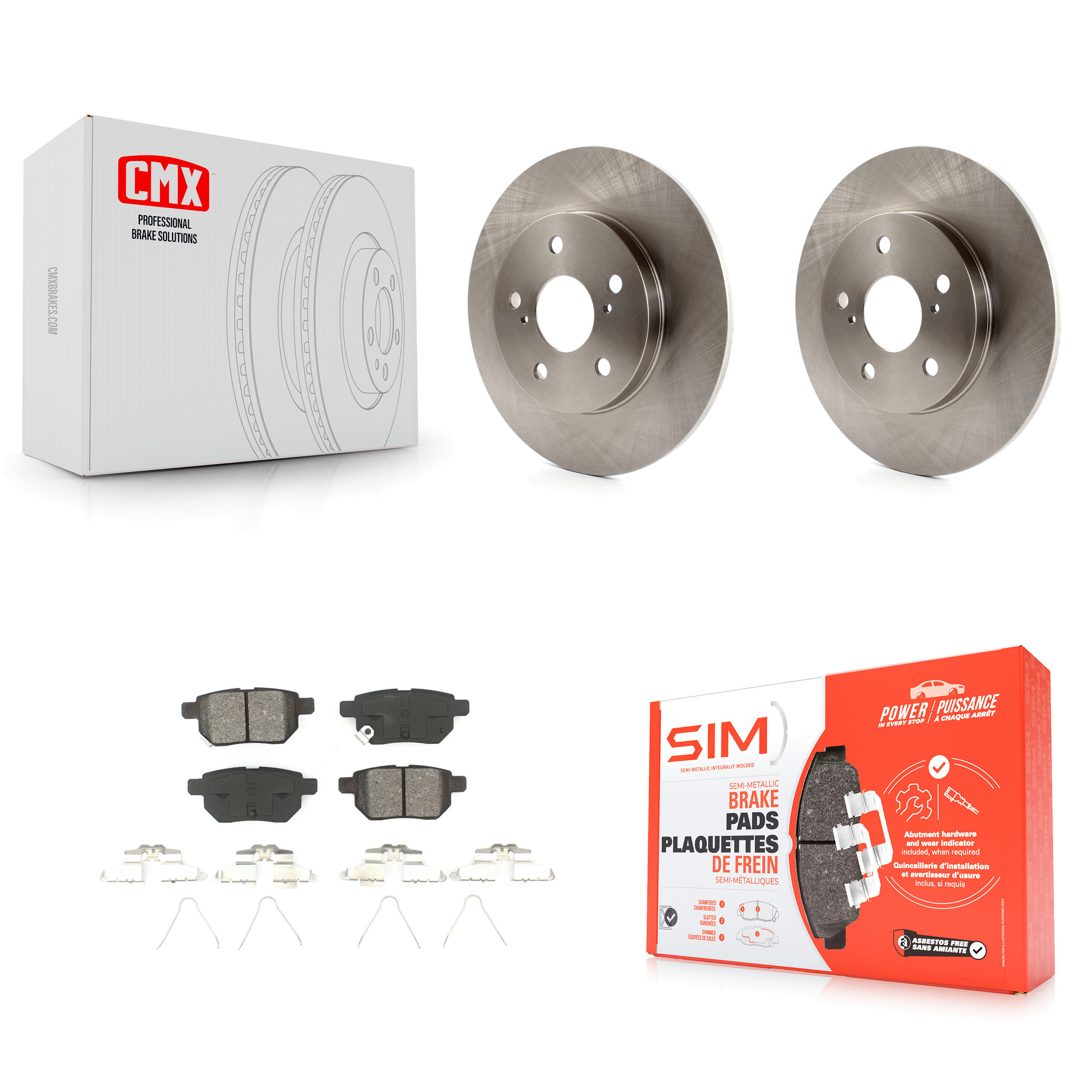 Transit Auto - K8S-101901 - Rear Disc Brake Kits