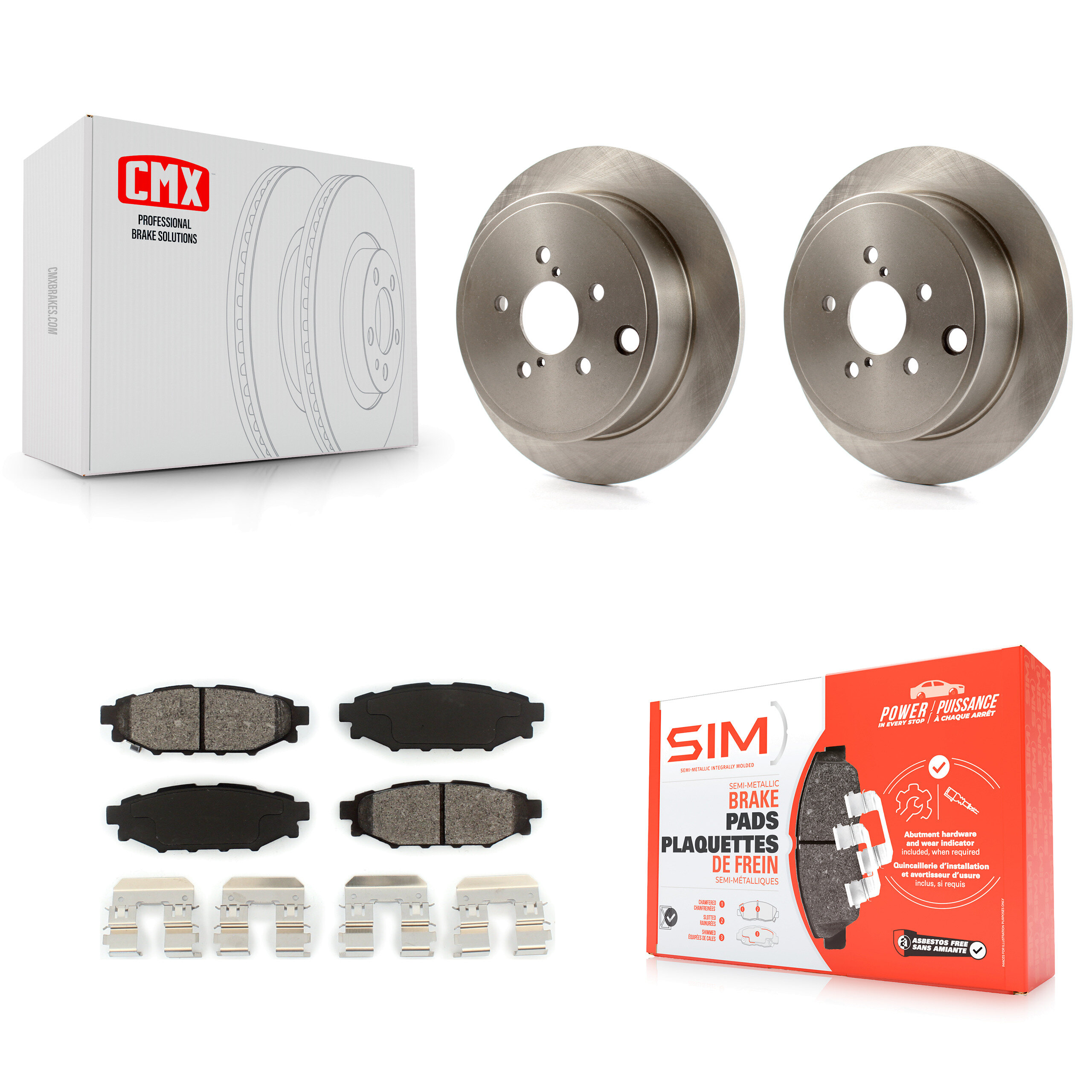 Transit Auto - K8S-101902 - Rear Disc Brake Kits