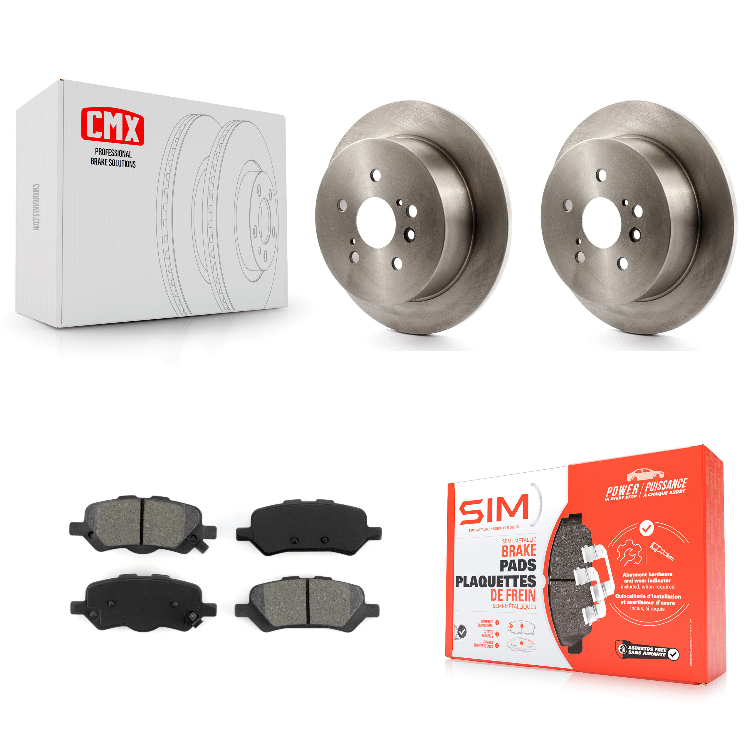 Transit Auto - K8S-101916 - Rear Disc Brake Kits