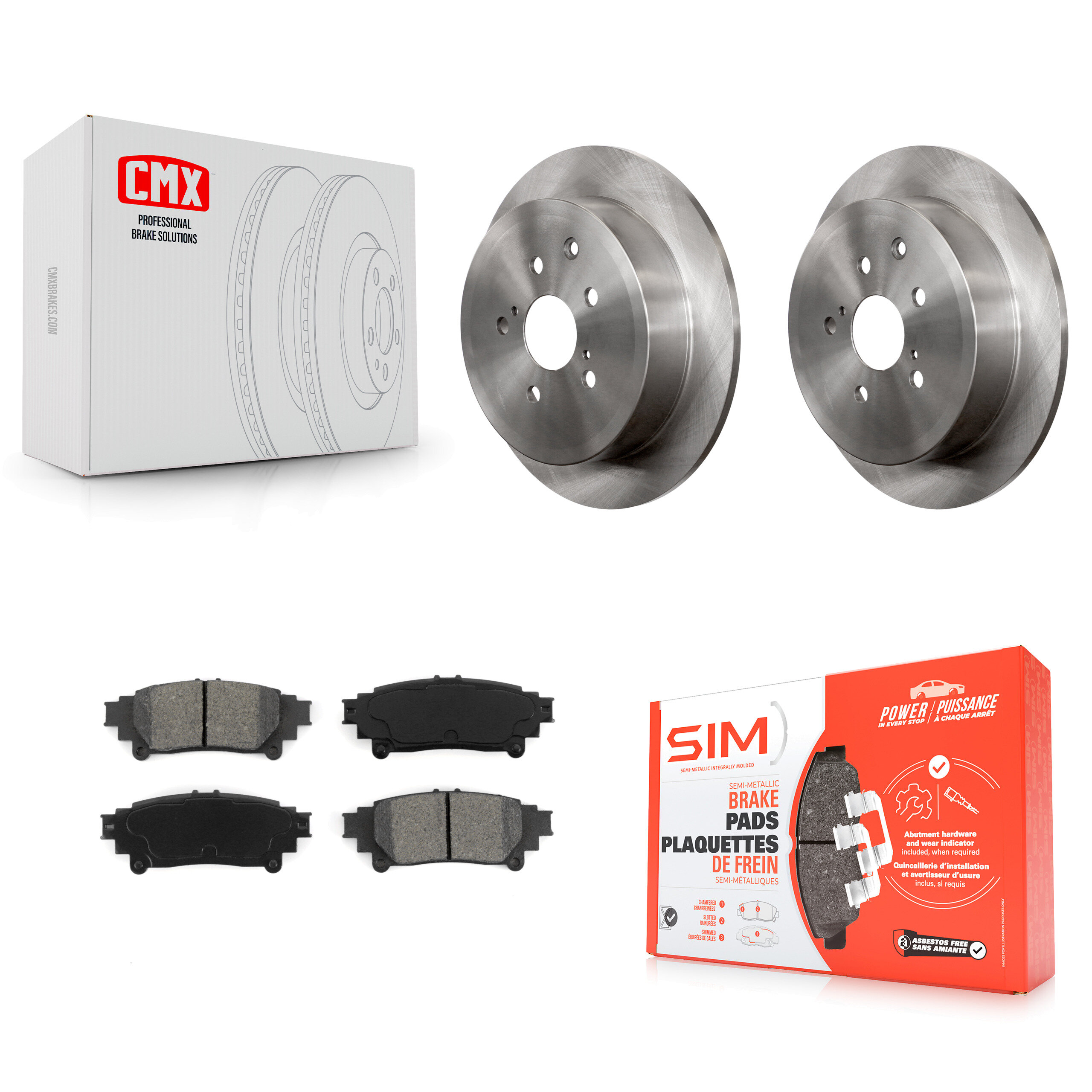 Transit Auto - K8S-101923 - Rear Disc Brake Kits