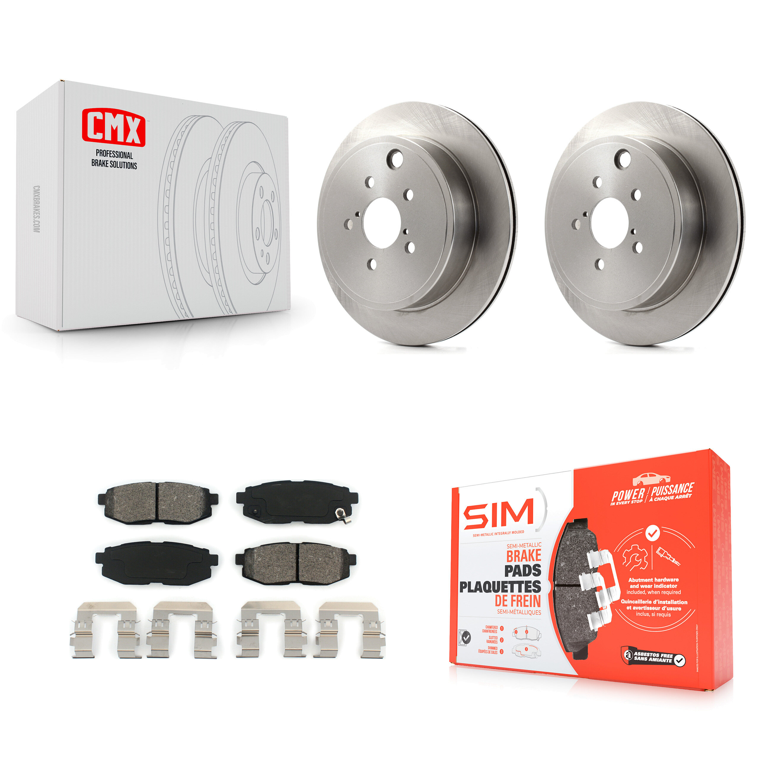 Transit Auto - K8S-101930 - Rear Disc Brake Kits