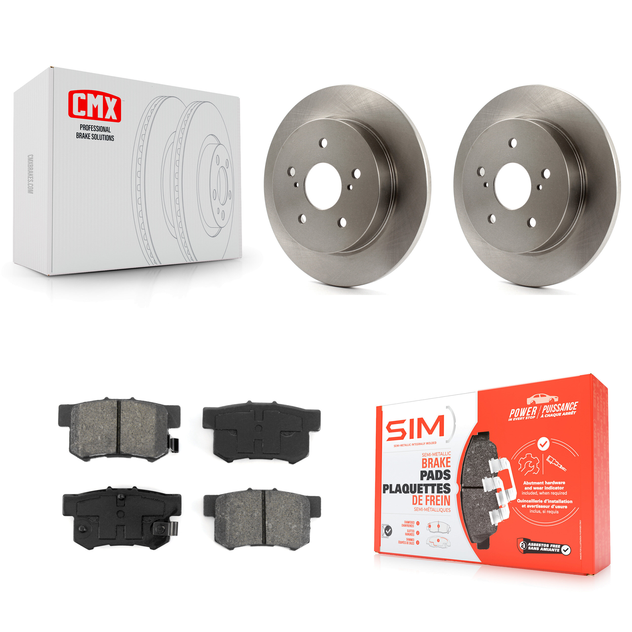 Transit Auto - K8S-101935 - Rear Disc Brake Kits