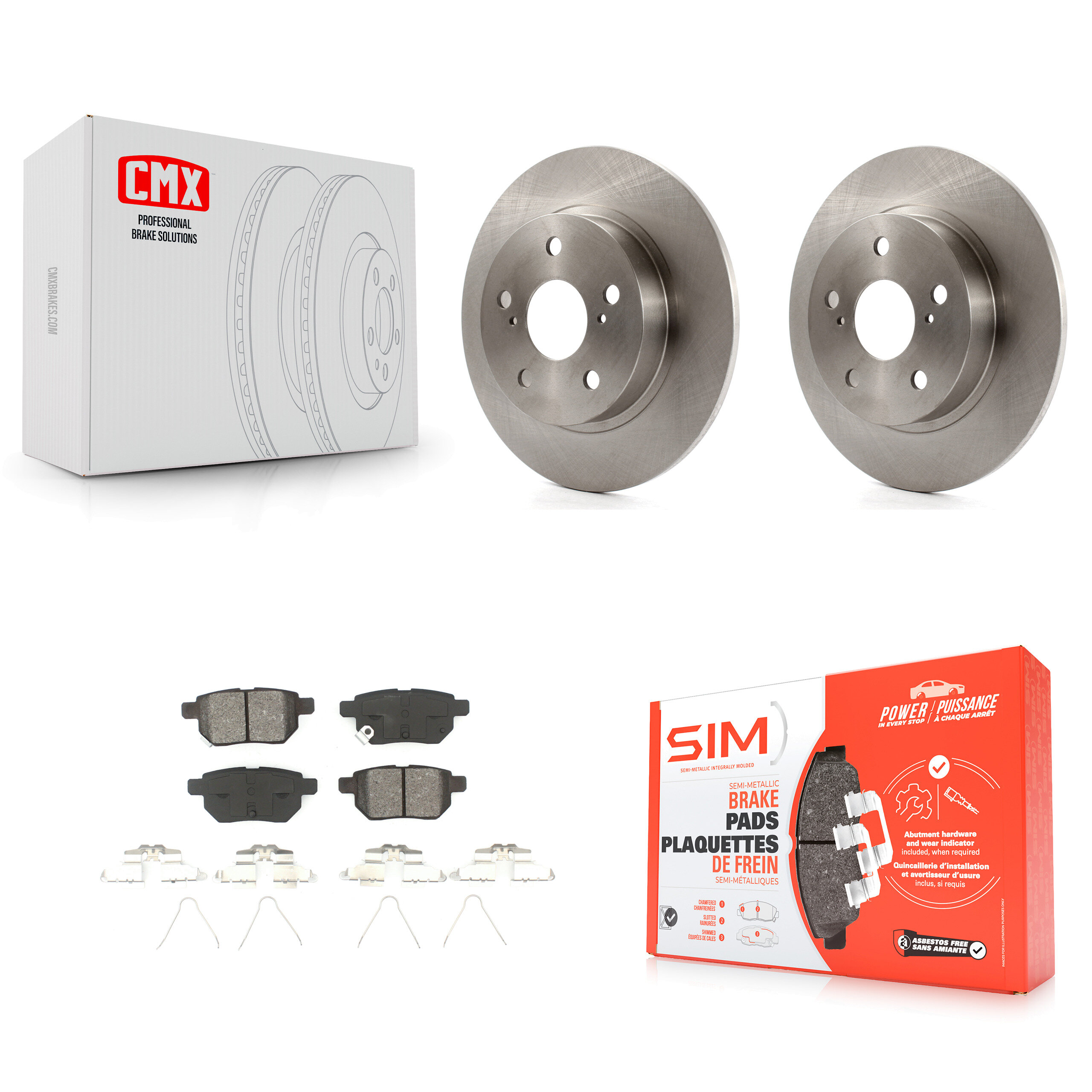 Transit Auto - K8S-101936 - Rear Disc Brake Kits