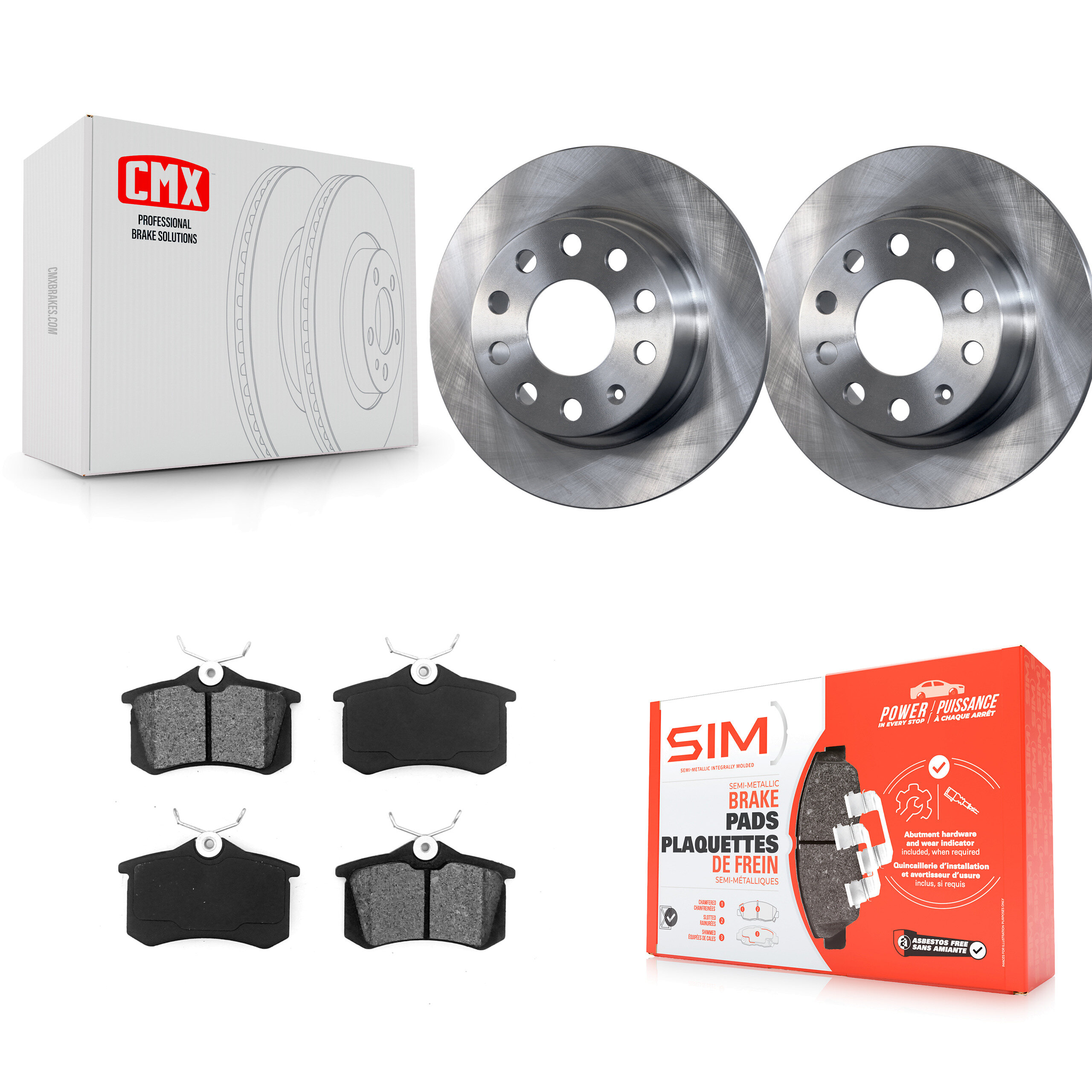 Transit Auto - K8S-101939 - Rear Disc Brake Kits