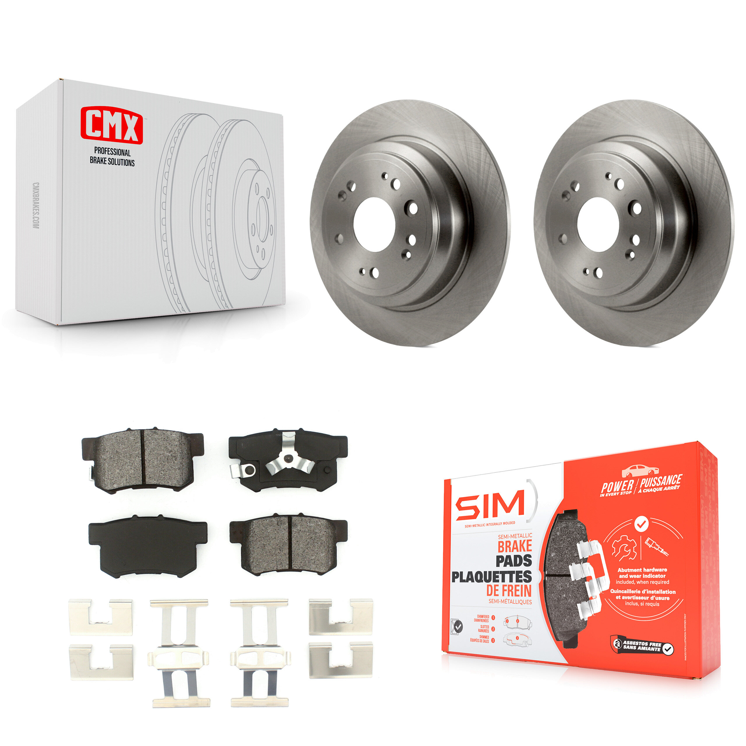 Transit Auto - K8S-101942 - Rear Disc Brake Kits