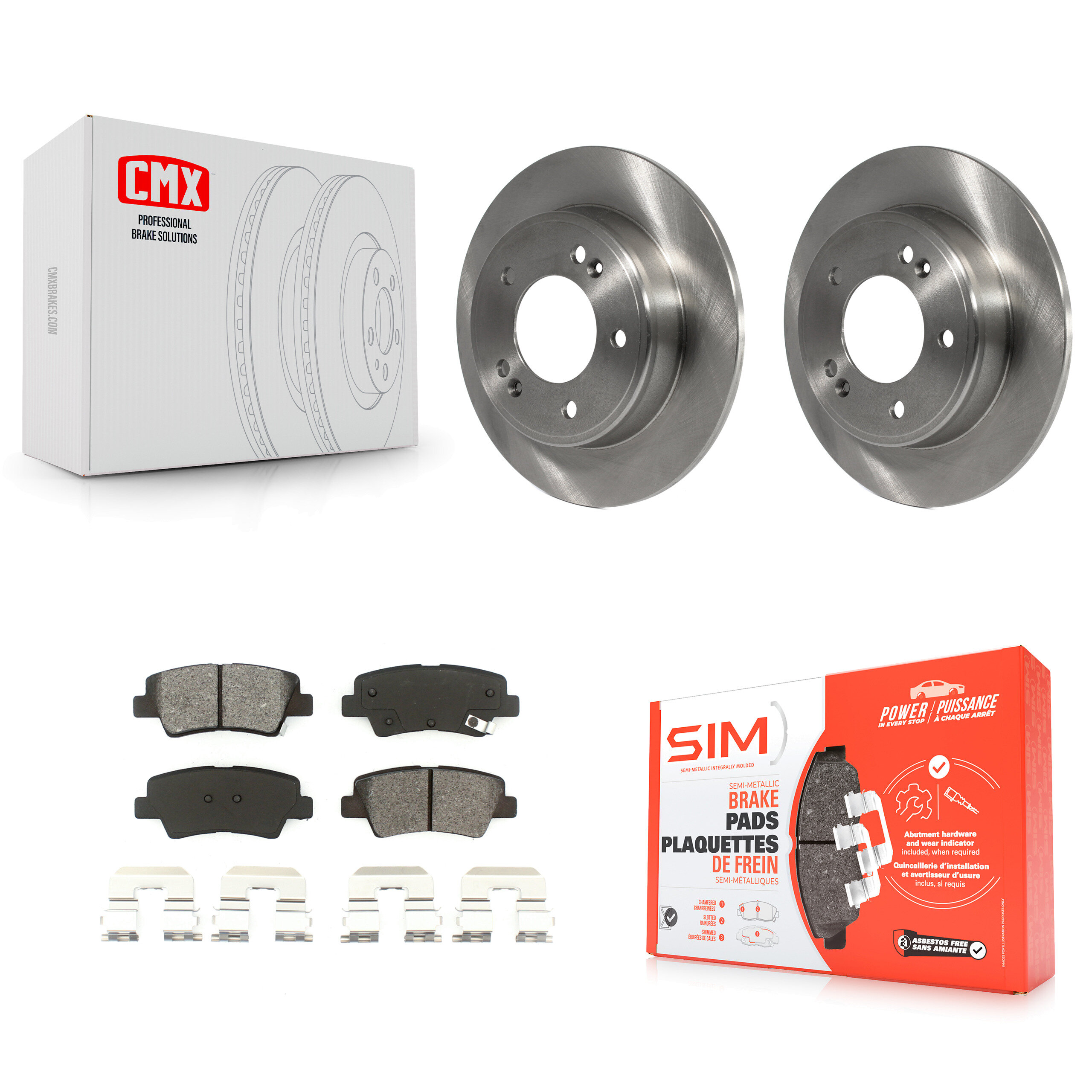 Transit Auto - K8S-101950 - Rear Disc Brake Kits