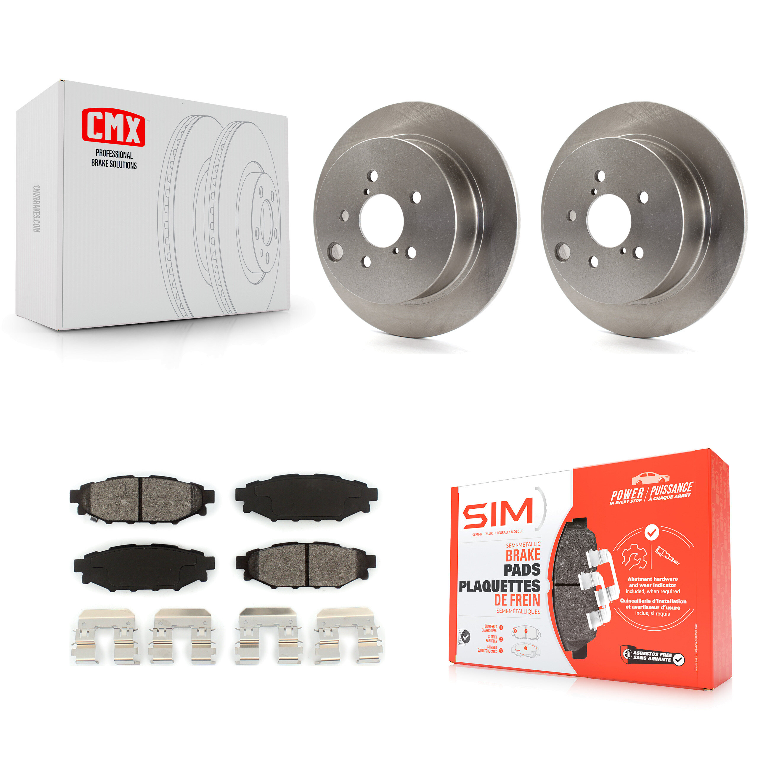 Transit Auto - K8S-101951 - Rear Disc Brake Kits