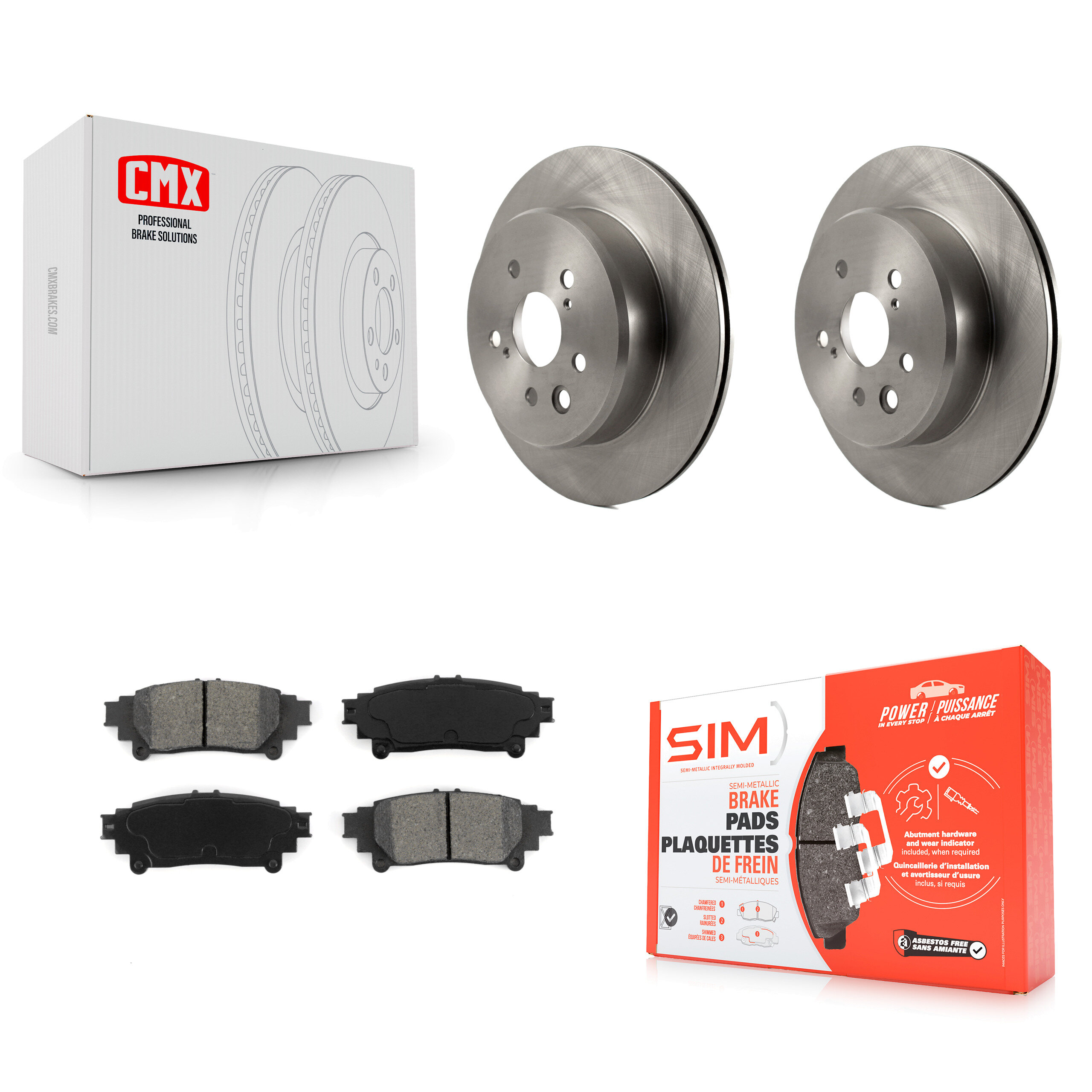 Transit Auto - K8S-101957 - Rear Disc Brake Kits