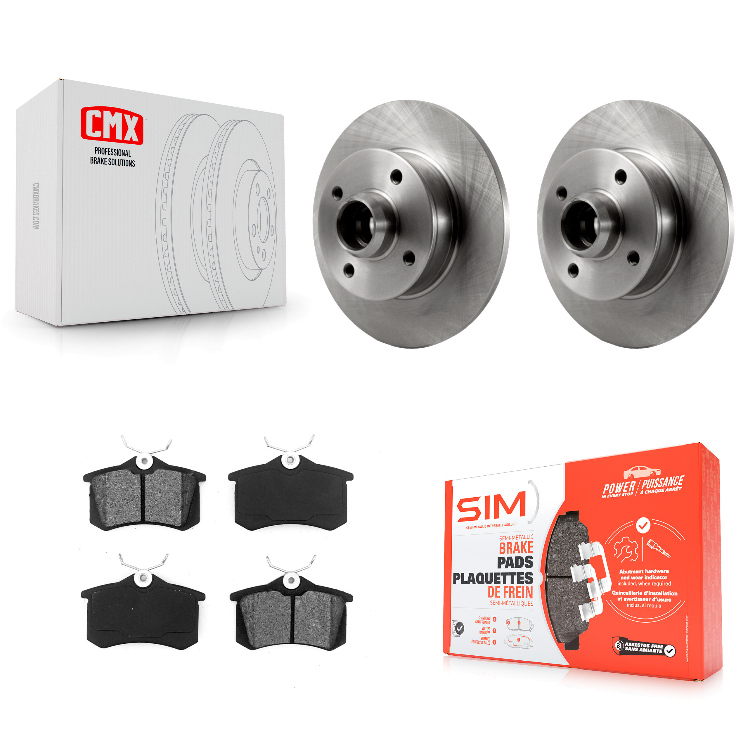 Transit Auto - K8S-101984 - Rear Disc Brake Kits
