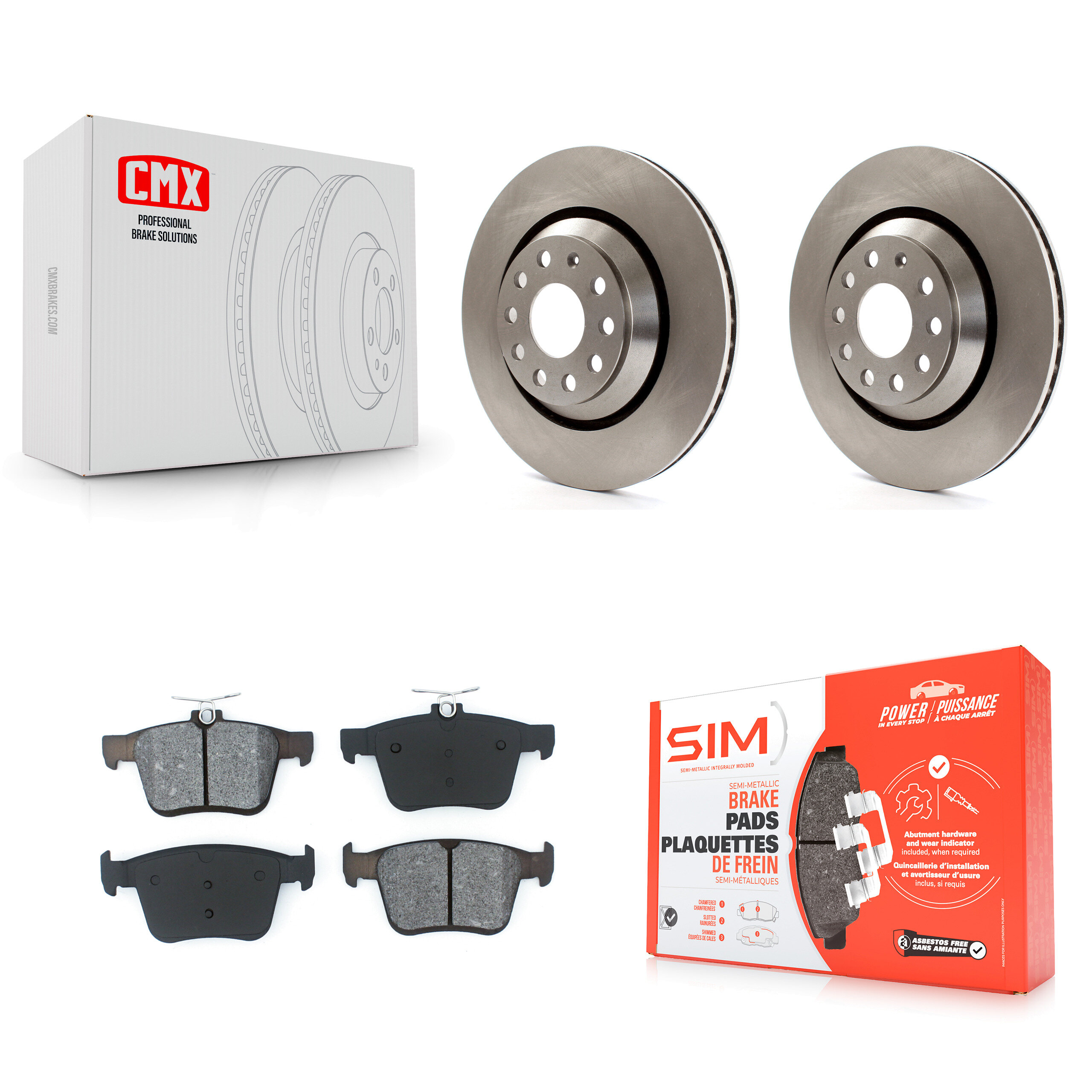 Transit Auto - K8S-102720 - Rear Disc Brake Kits