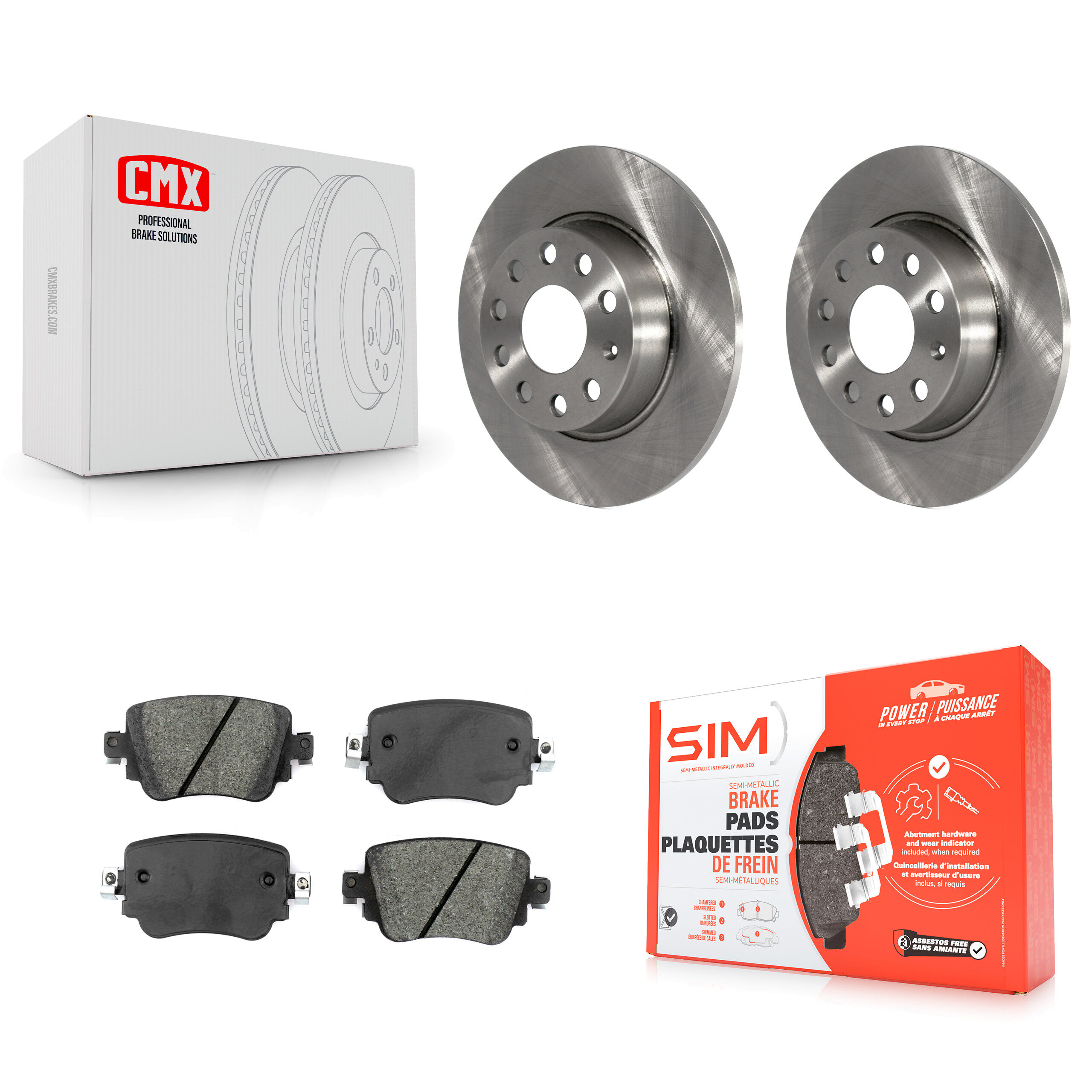 Transit Auto - K8S-102723 - Rear Disc Brake Kits
