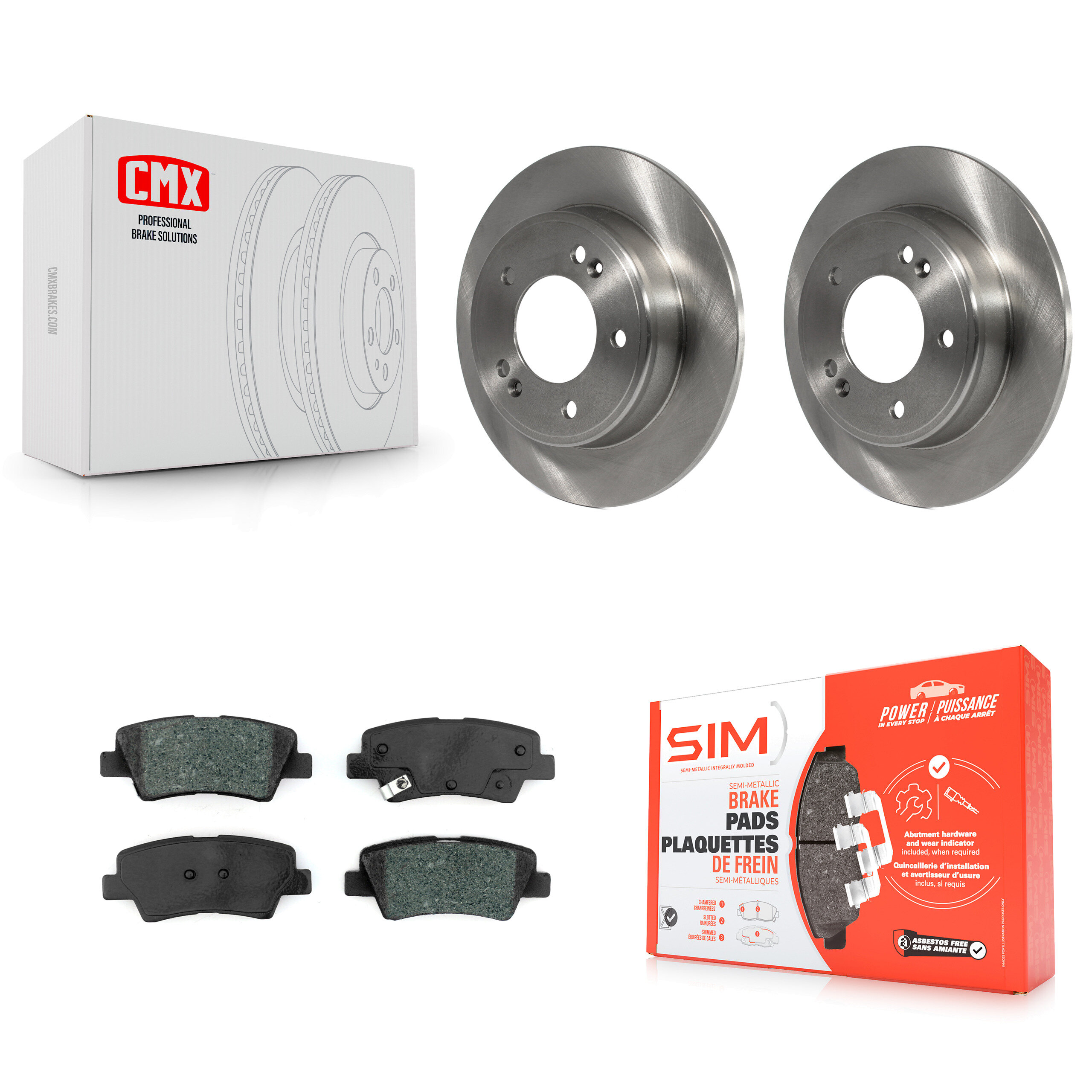 Transit Auto - K8S-102724 - Rear Disc Brake Kits