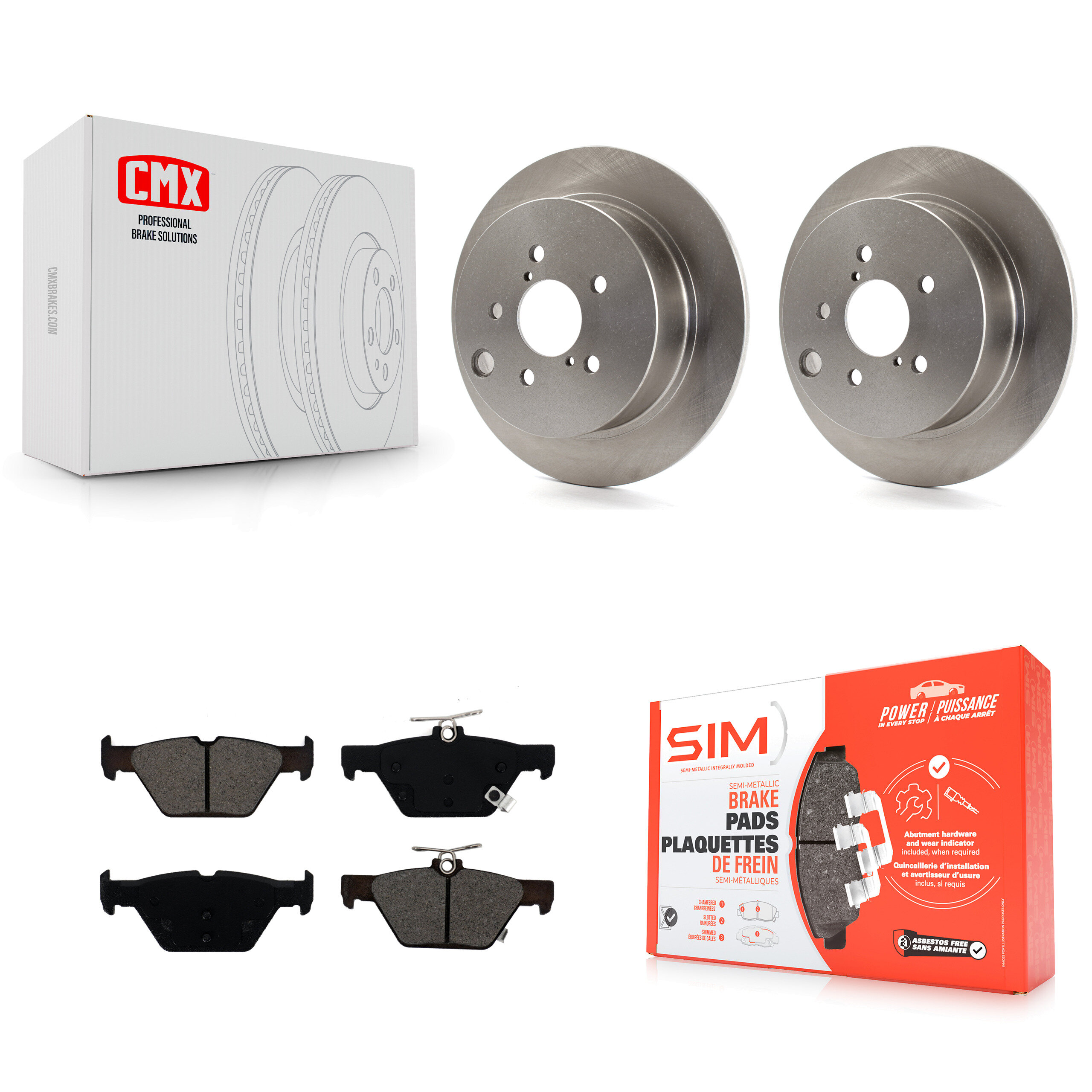 Transit Auto - K8S-102725 - Rear Disc Brake Kits