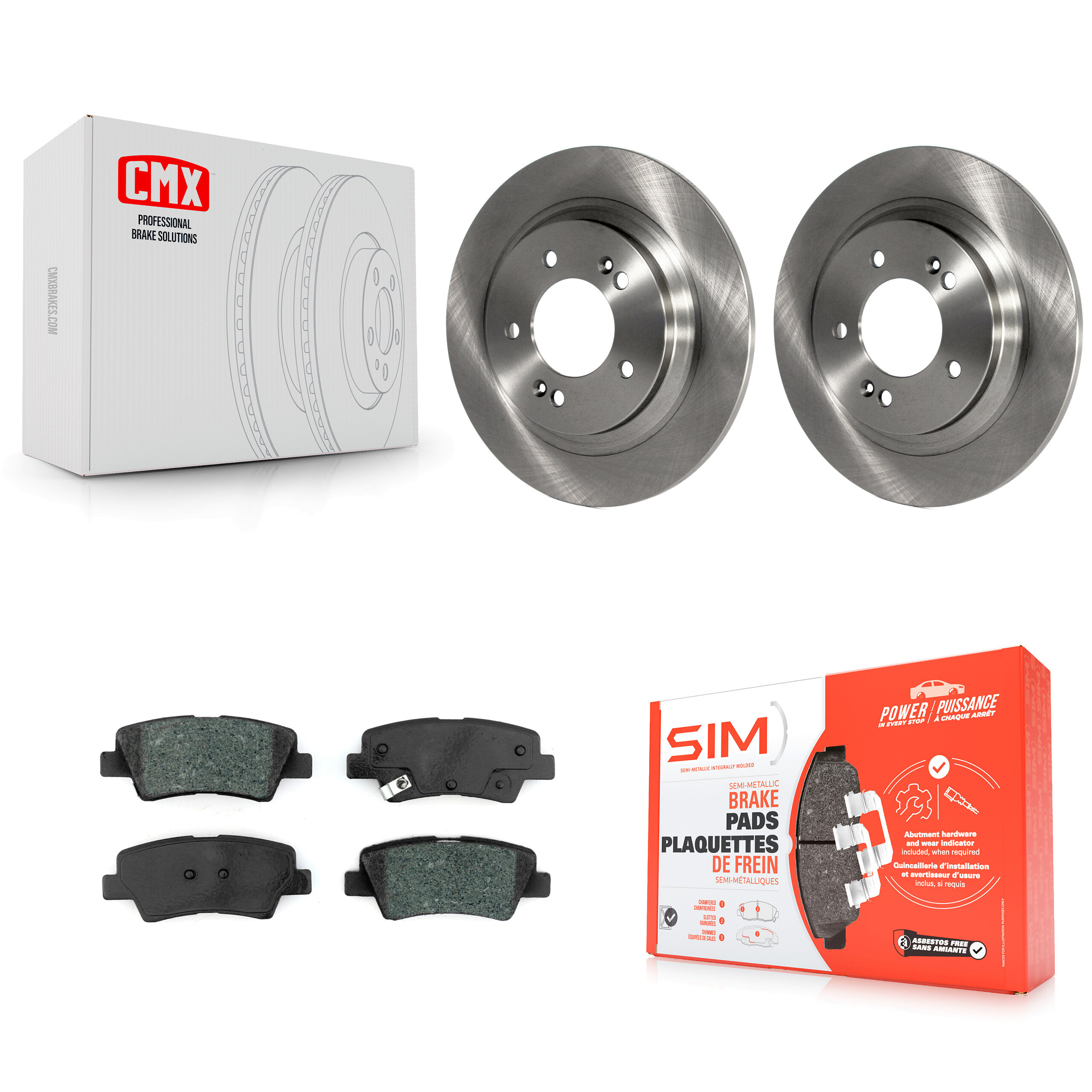 Transit Auto - K8S-102728 - Rear Disc Brake Kits