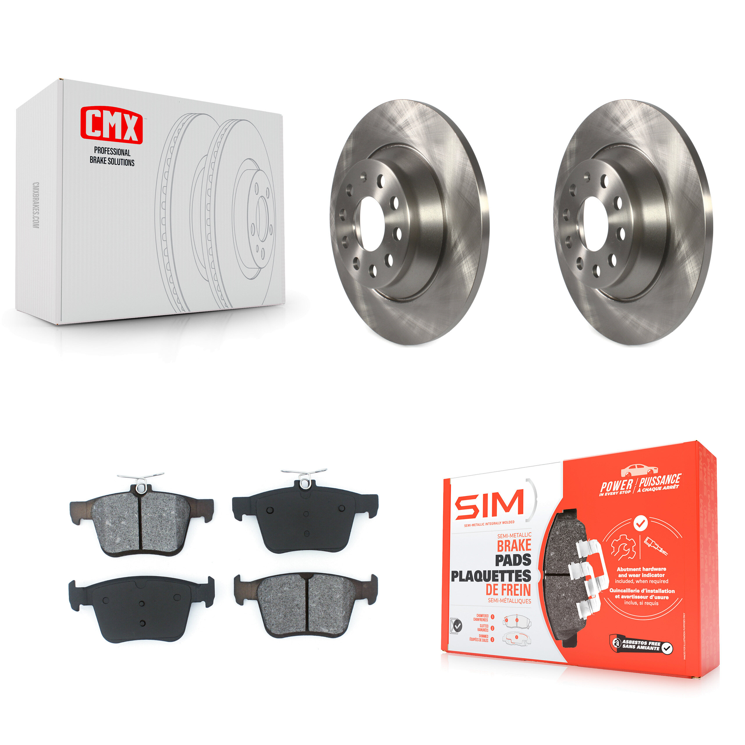 Transit Auto - K8S-102731 - Rear Disc Brake Kits