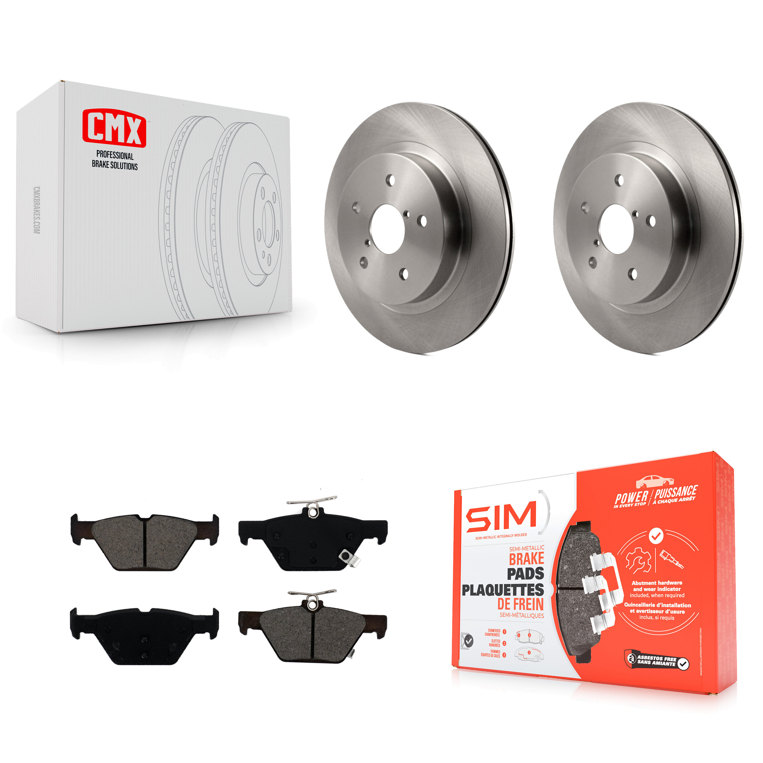 Transit Auto - K8S-102733 - Rear Disc Brake Kits