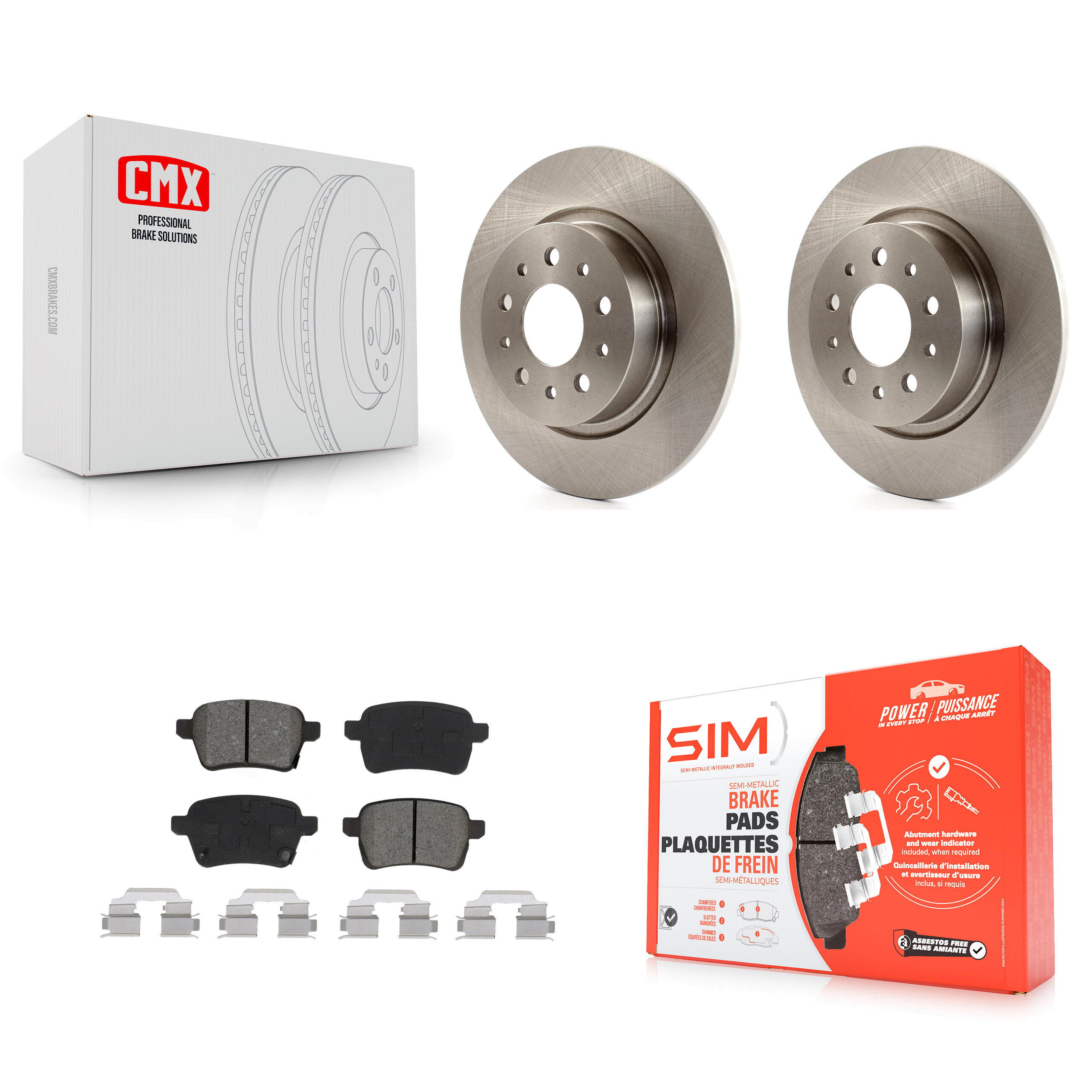 Transit Auto - K8S-102749 - Rear Disc Brake Kits
