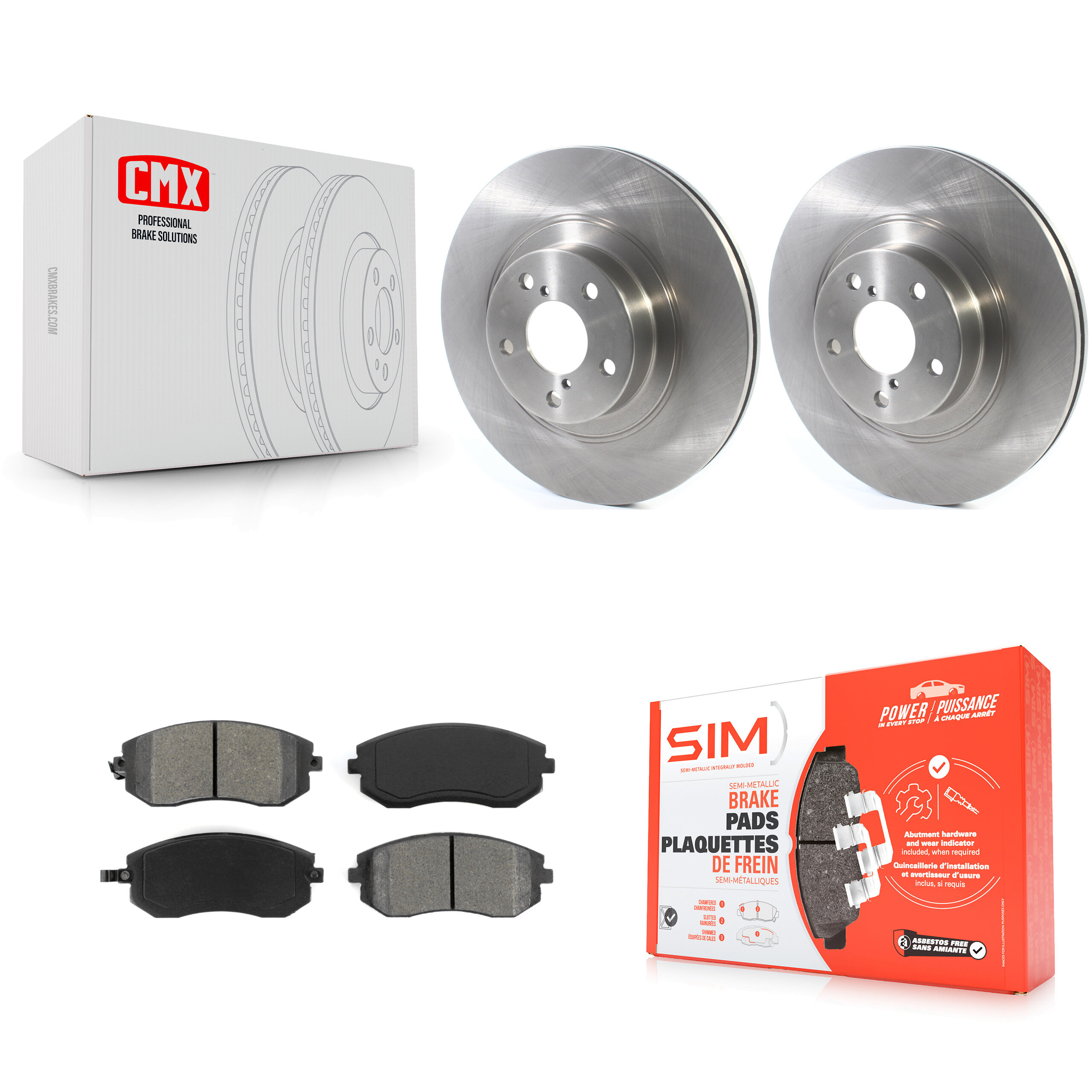 Transit Auto - K8S-102762 - Front Disc Brake Kits