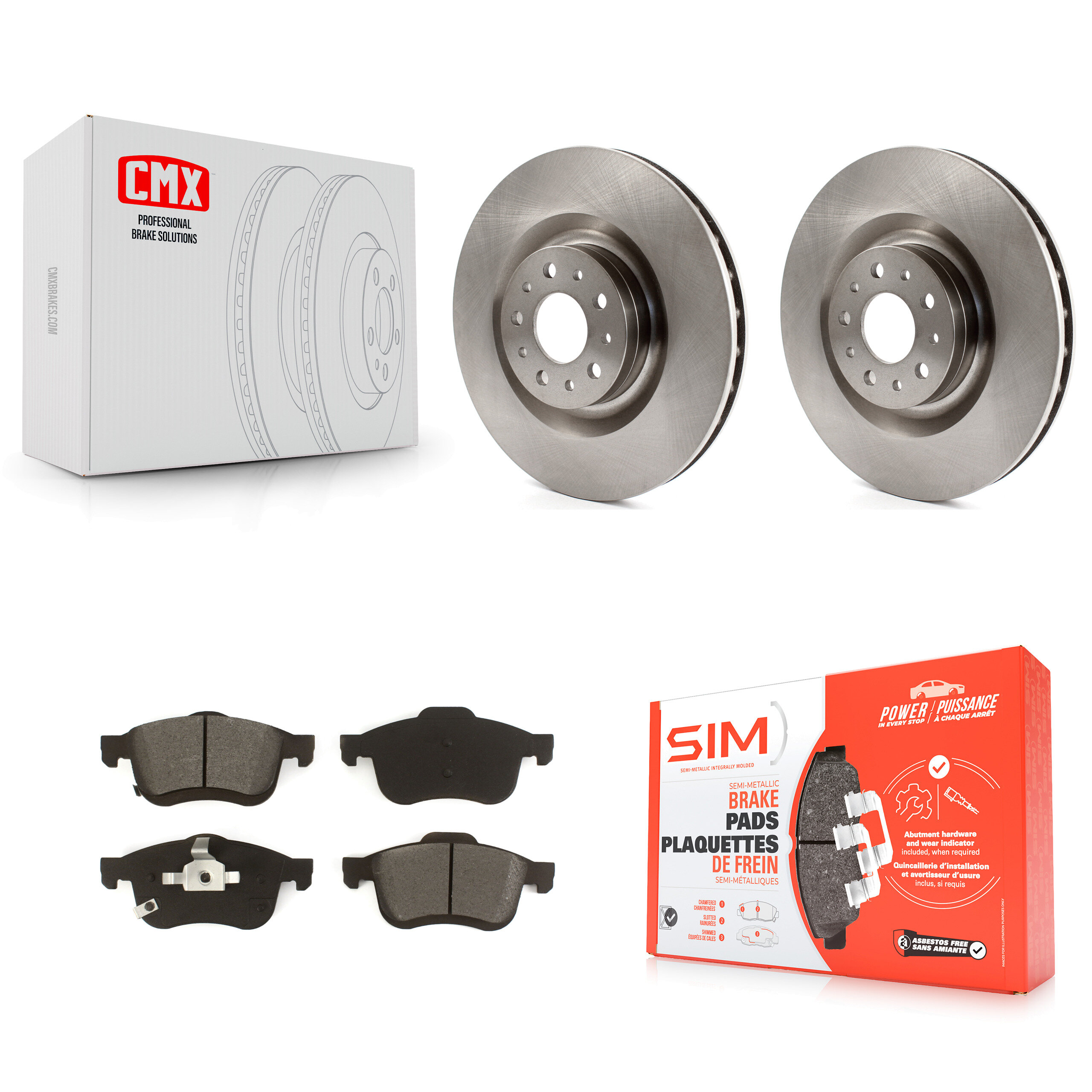 Transit Auto - K8S-102859 - Front Disc Brake Kits