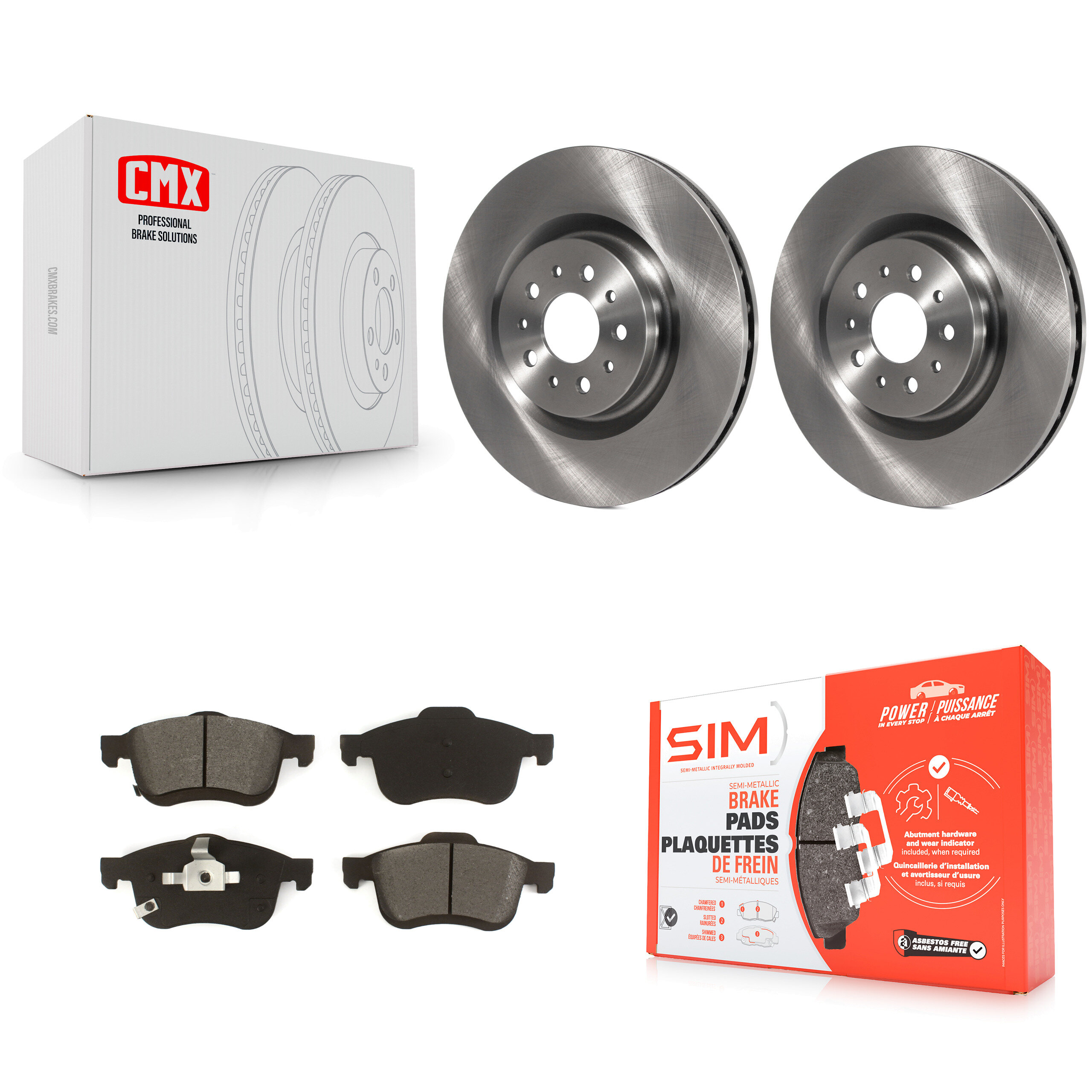 Transit Auto - K8S-102860 - Front Disc Brake Kits