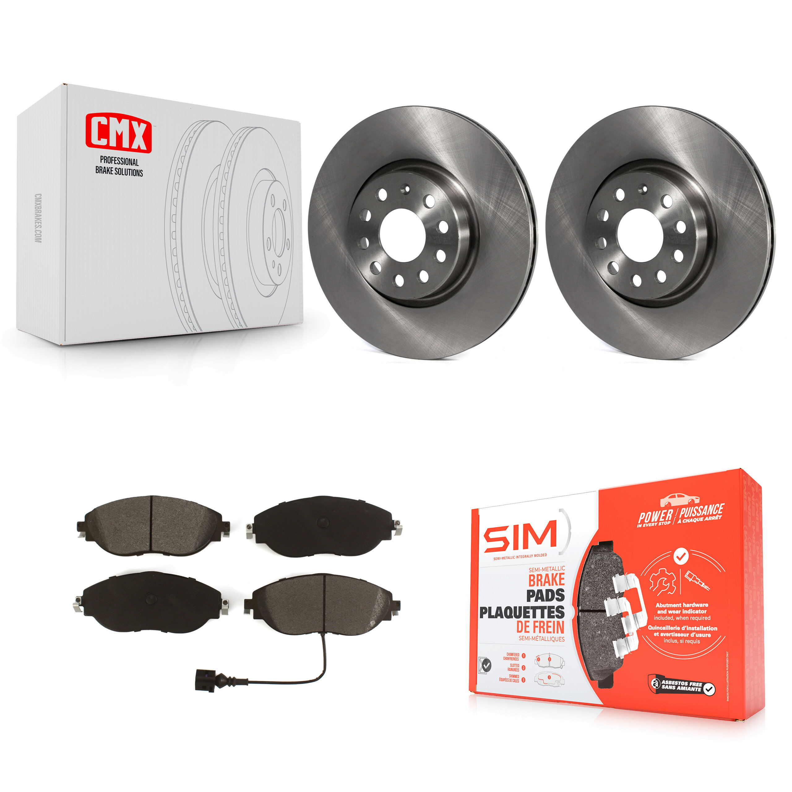 Transit Auto - K8S-102865 - Front Disc Brake Kits