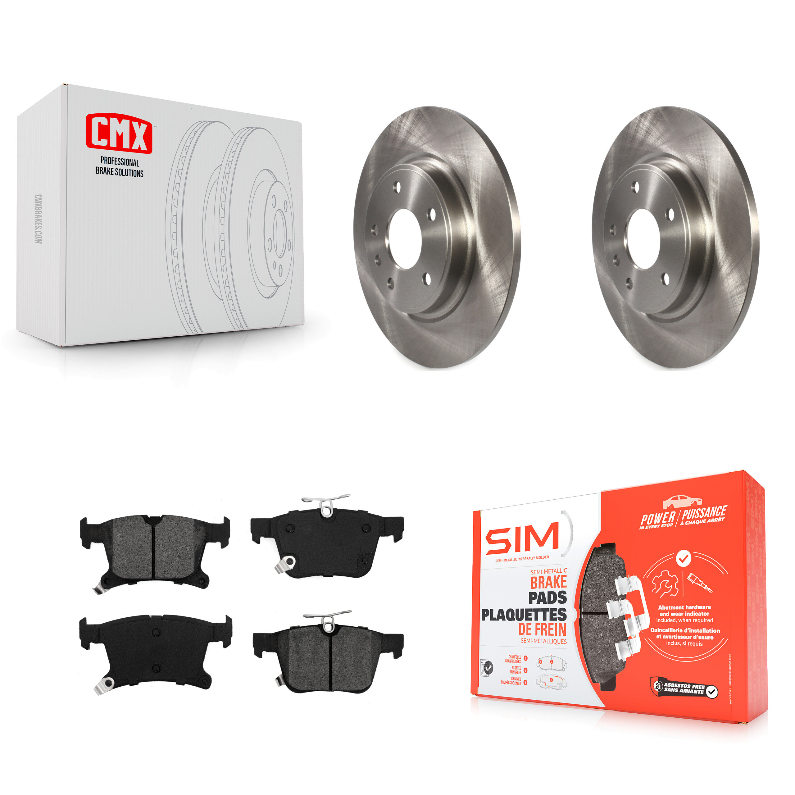 Transit Auto - K8S-102970 - Rear Disc Brake Kits