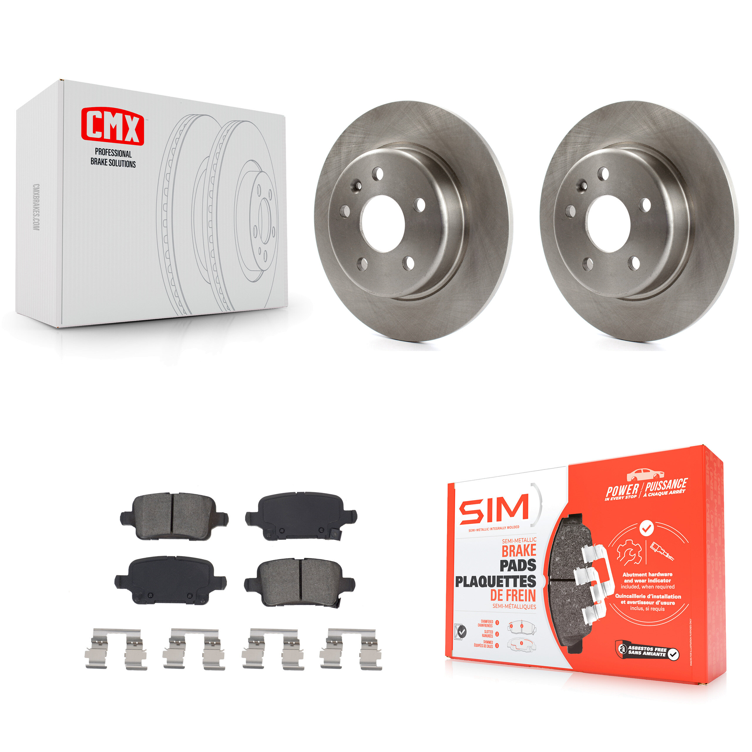 Transit Auto - K8S-102993 - Rear Disc Brake Kits