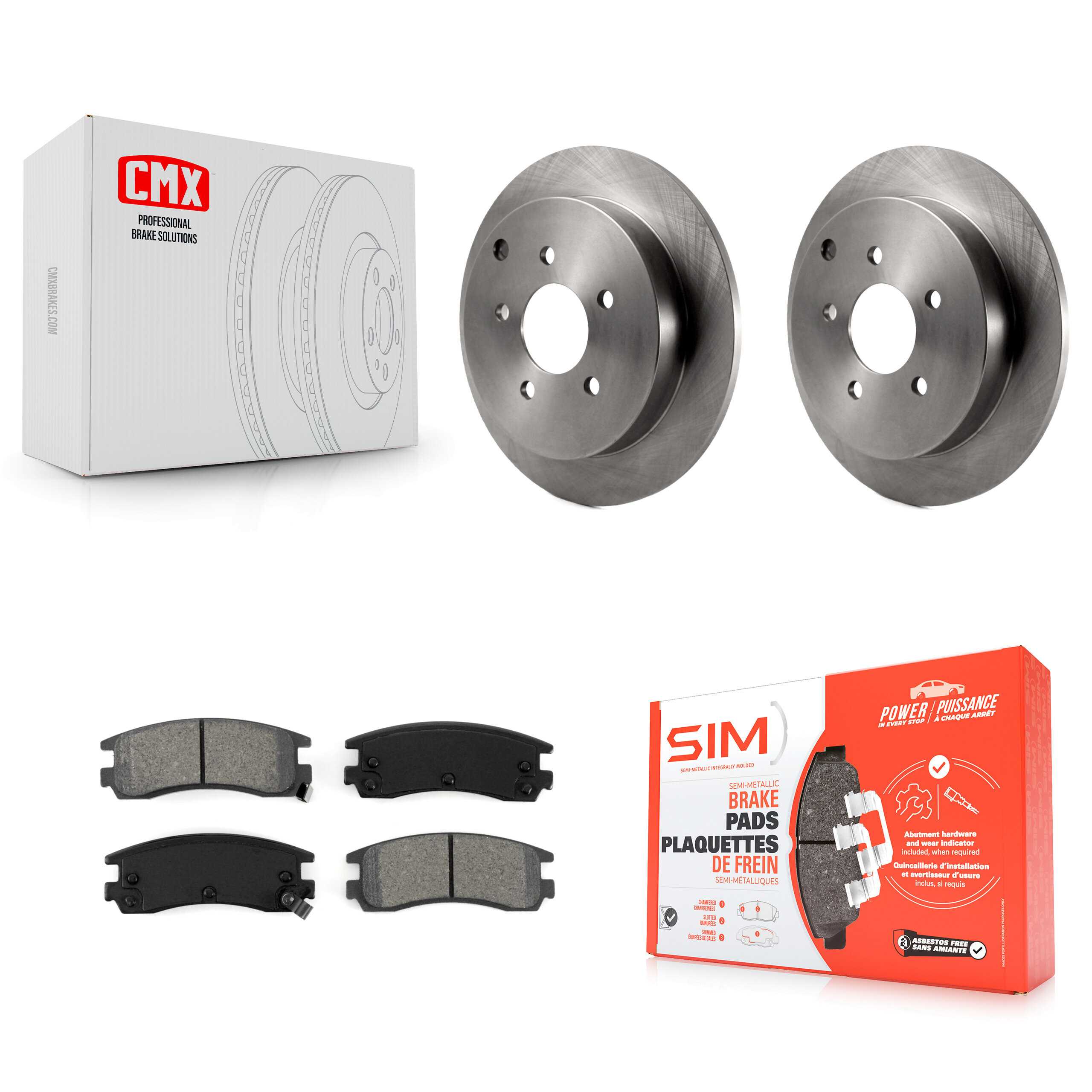 Transit Auto - K8S-103005 - Rear Disc Brake Kits