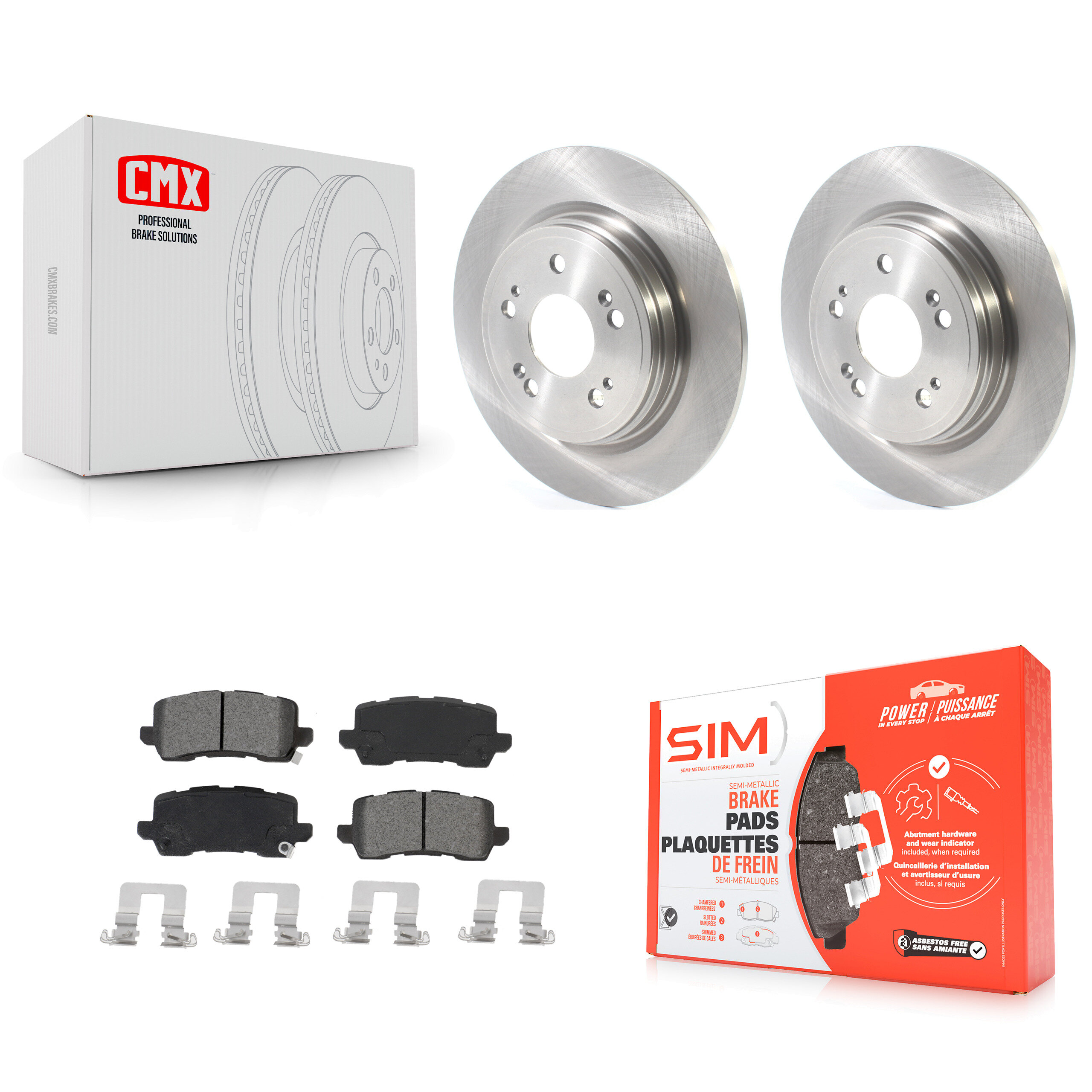 Transit Auto - K8S-103117 - Rear Disc Brake Kits