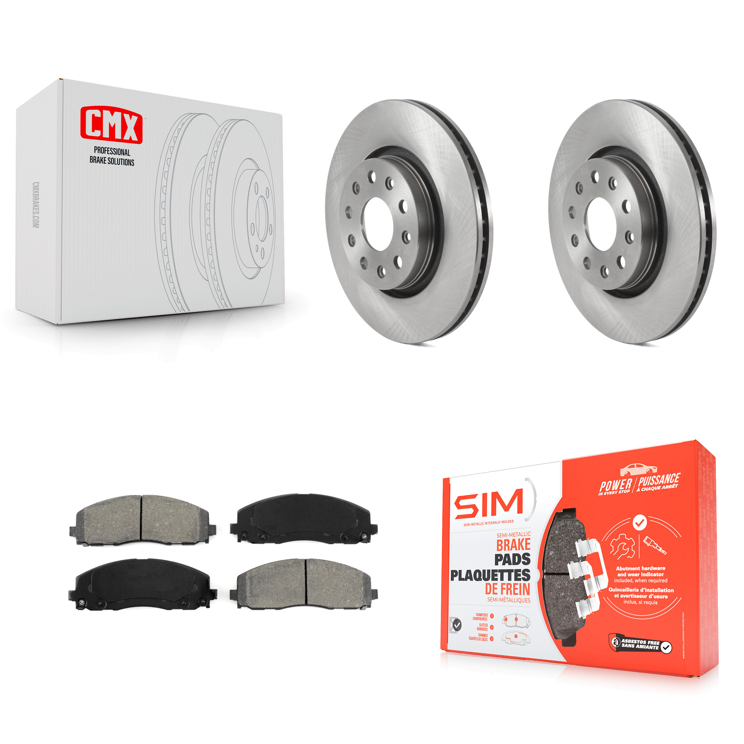 Transit Auto - K8S-103515 - Front Disc Brake Kits