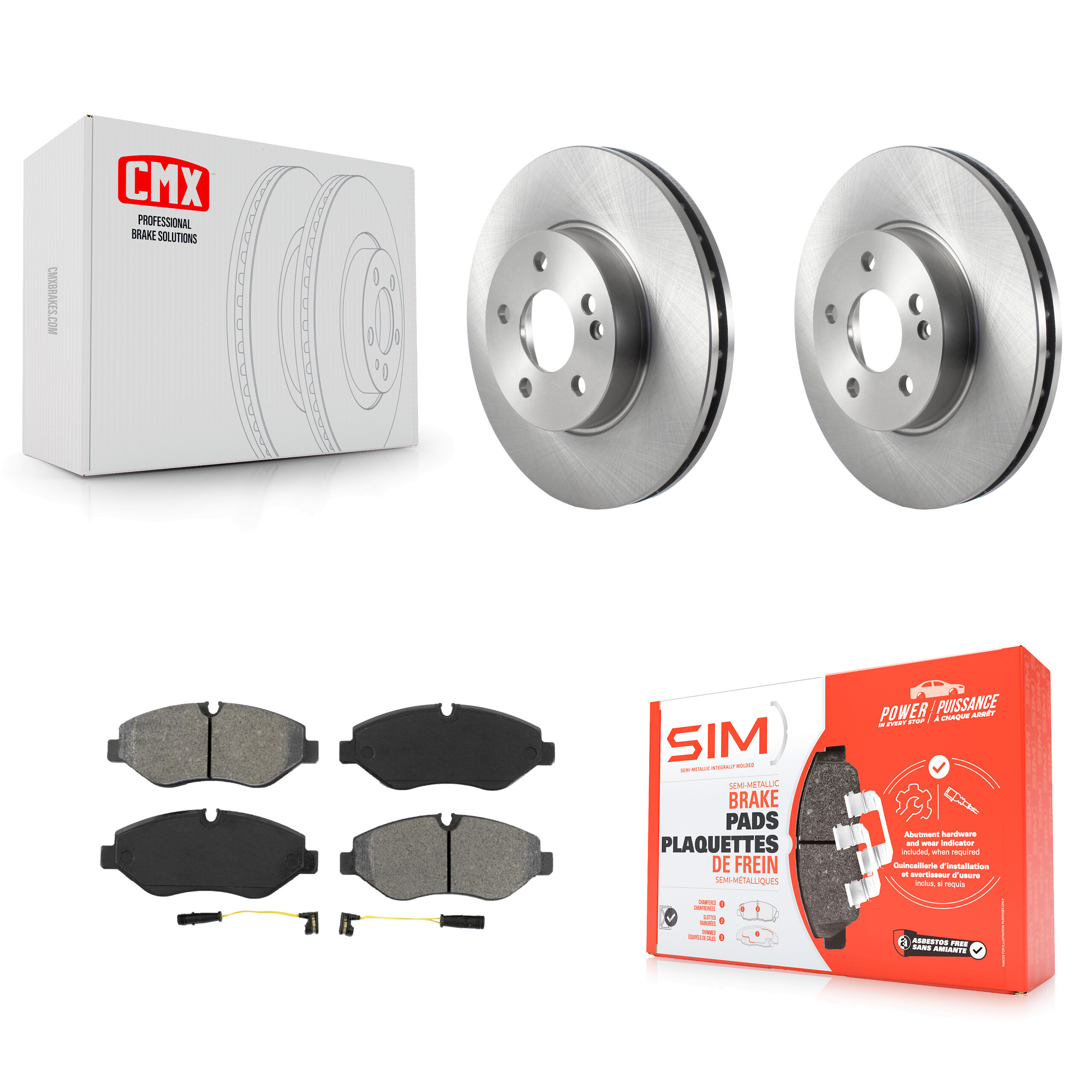 Transit Auto - K8S-103523 - Front Disc Brake Kits