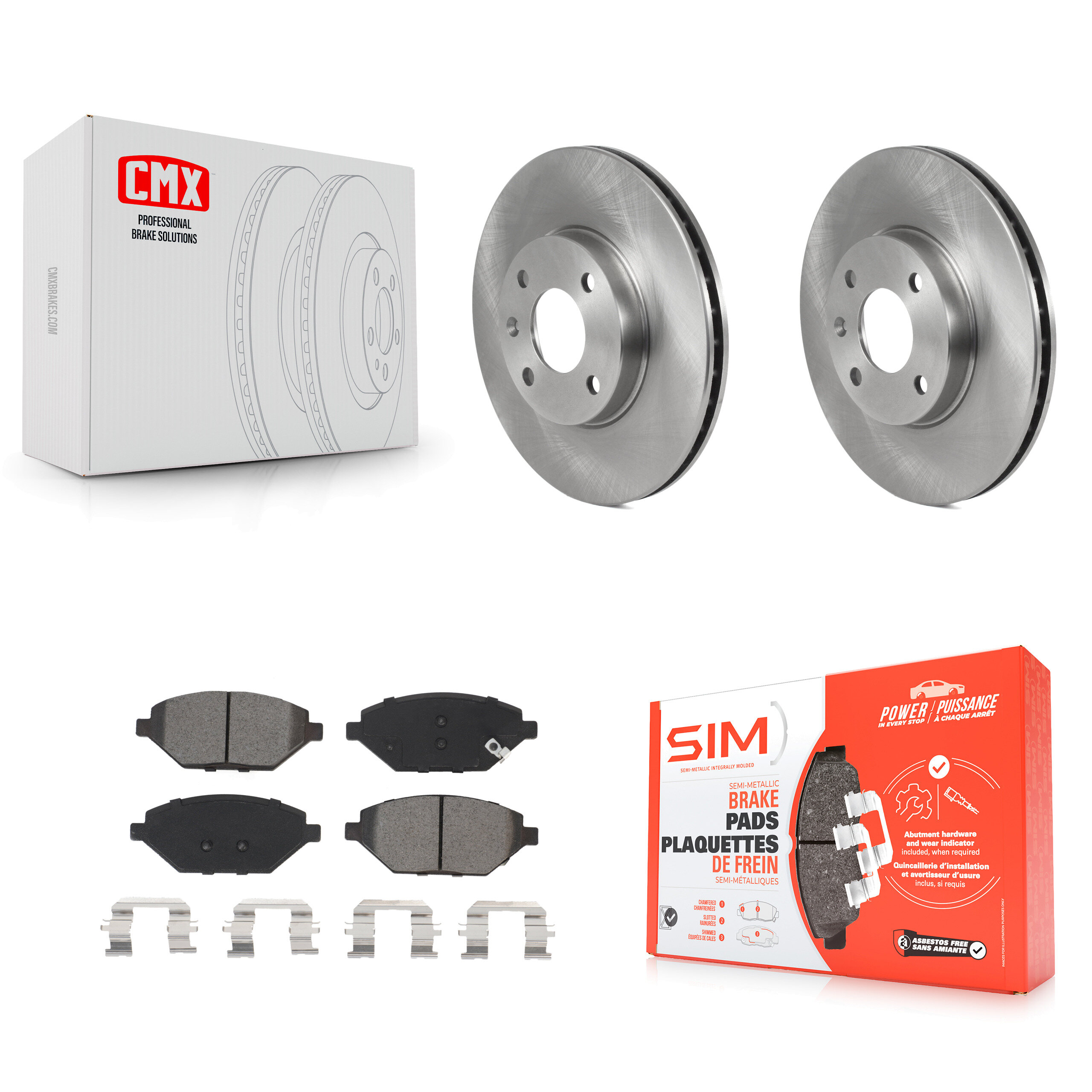 Transit Auto - K8S-103524 - Front Disc Brake Kits