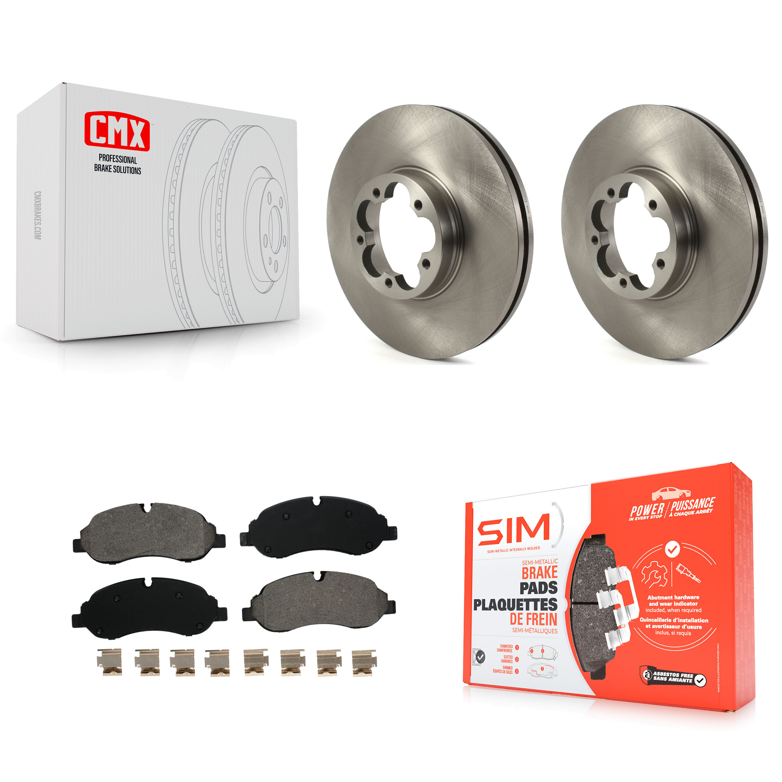 Transit Auto - K8S-103525 - Front Disc Brake Kits