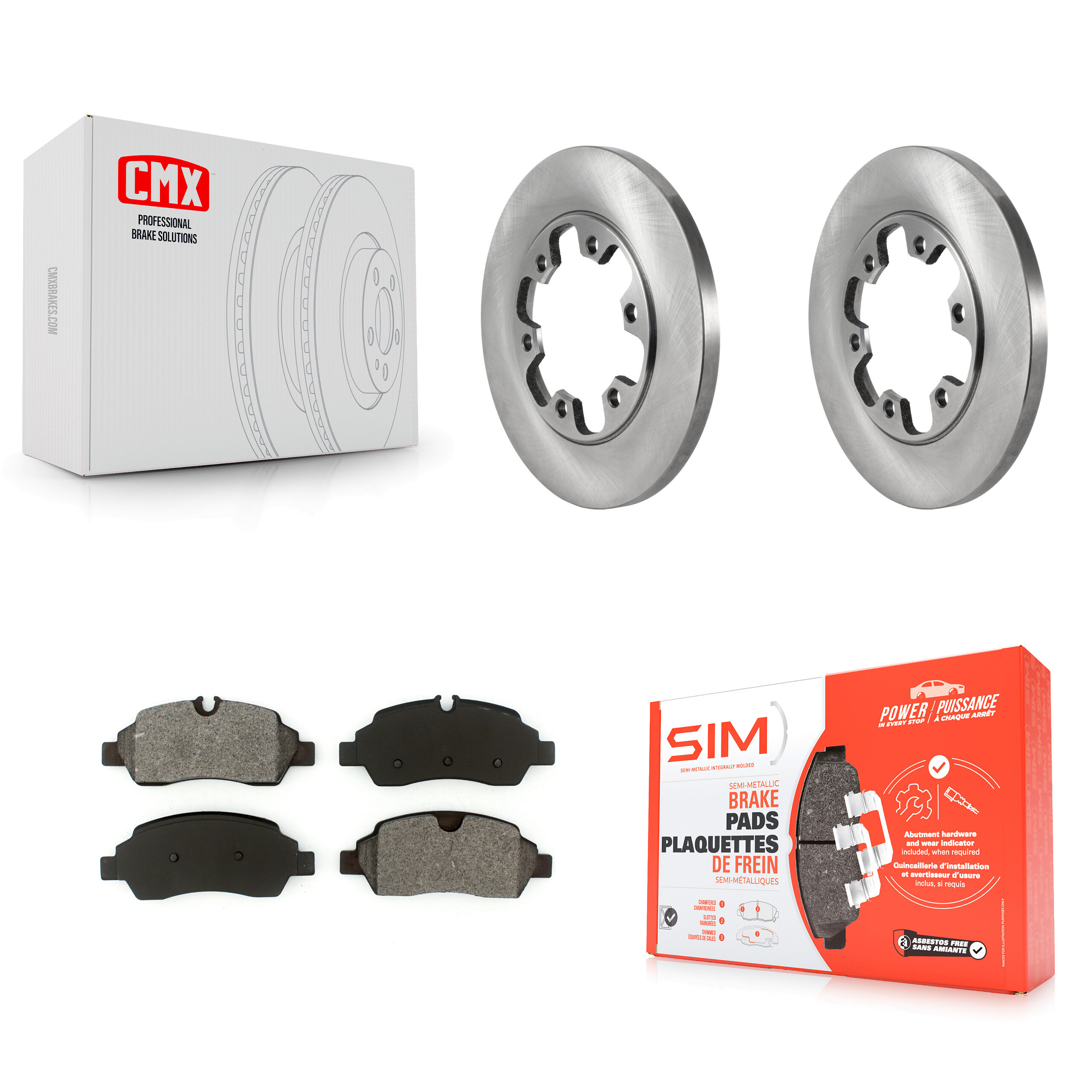 Transit Auto - K8S-103565 - Rear Disc Brake Kits