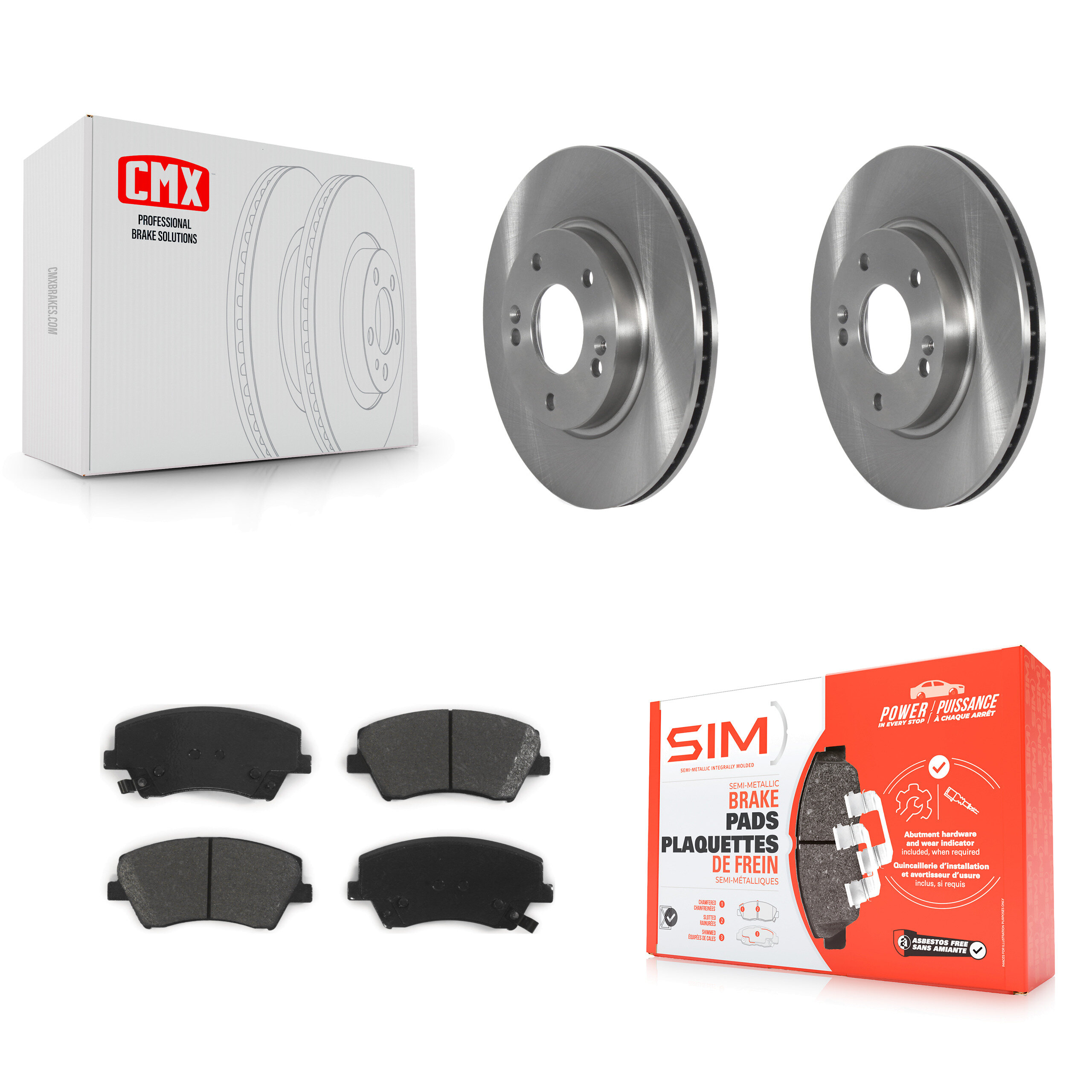 Transit Auto - K8S-103593 - Front Disc Brake Kits