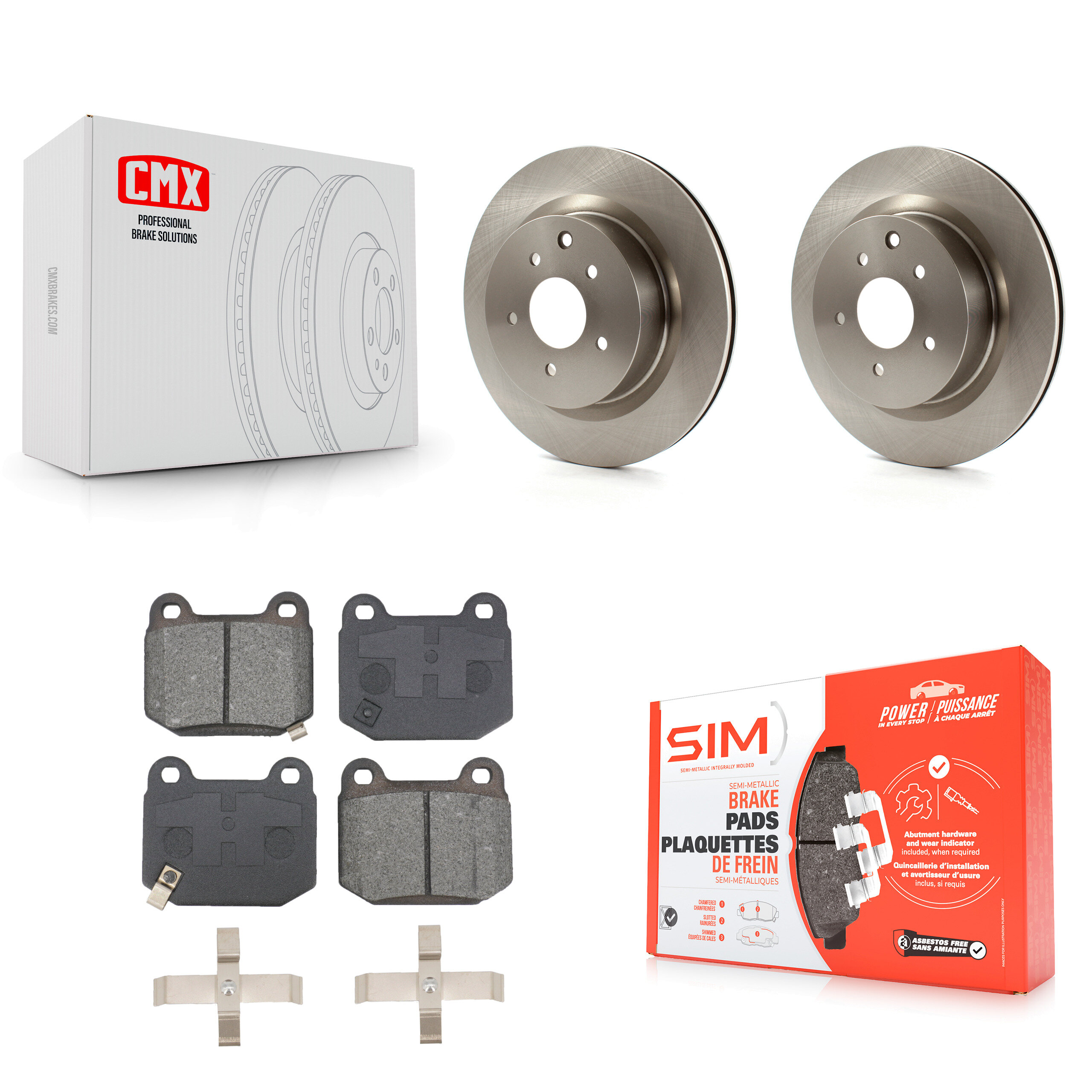 Transit Auto - K8S-103802 - Rear Disc Brake Kits