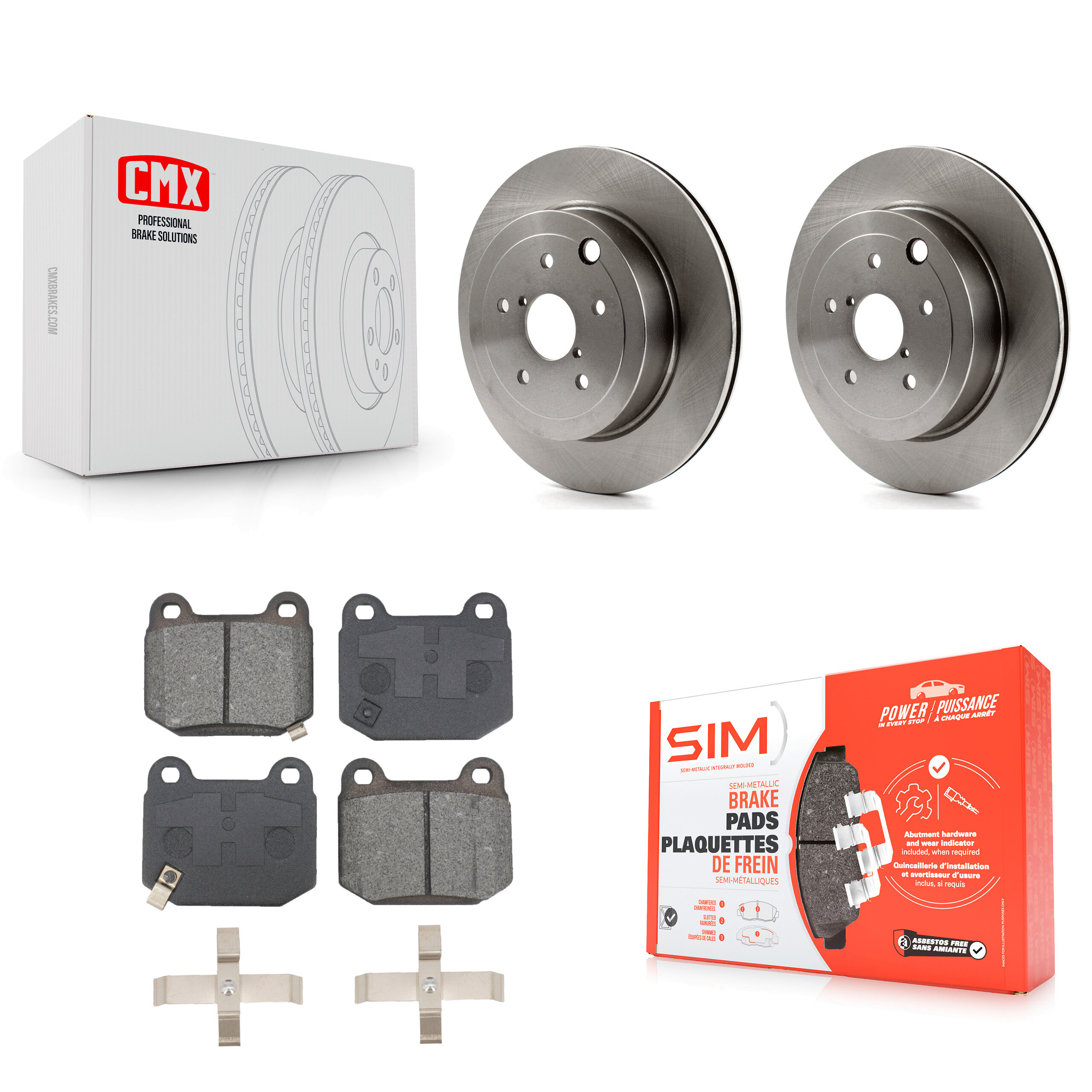 Transit Auto - K8S-103804 - Rear Disc Brake Kits