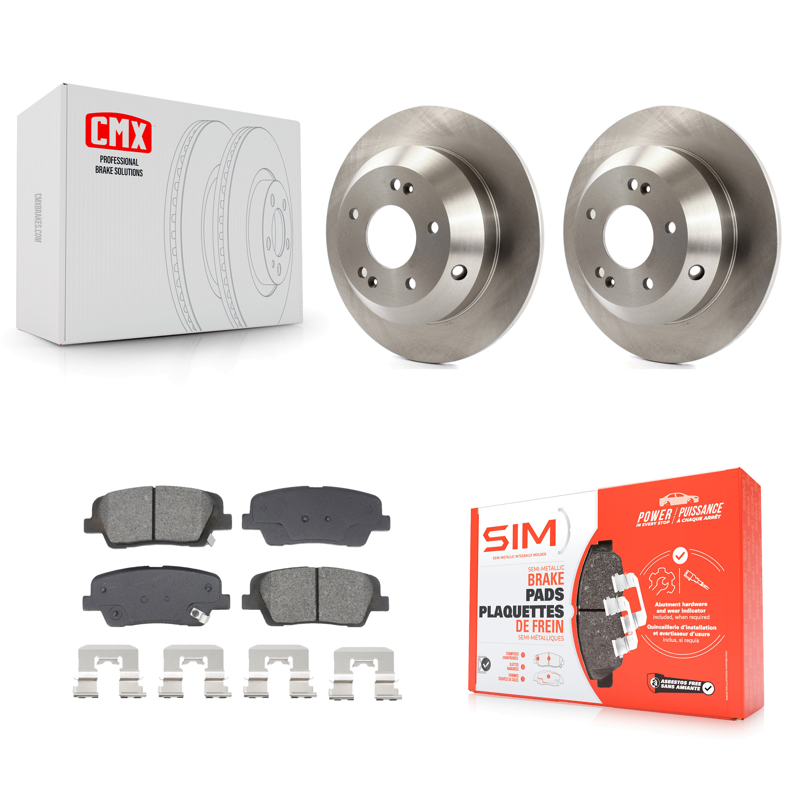 Transit Auto - K8S-103844 - Rear Disc Brake Kits