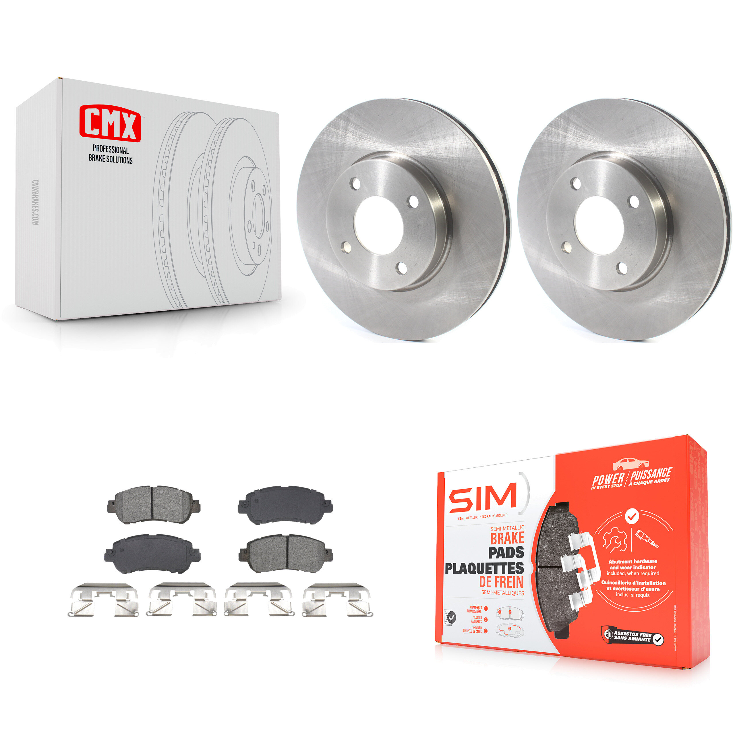 Transit Auto - K8S-104000 - Front Disc Brake Kits