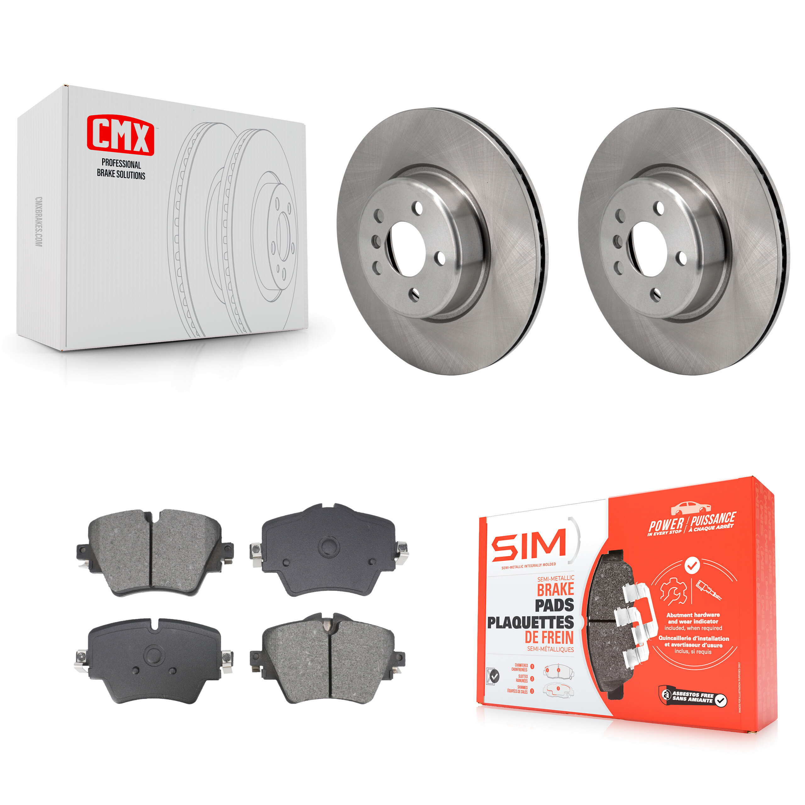 Transit Auto - K8S-104001 - Front Disc Brake Kits