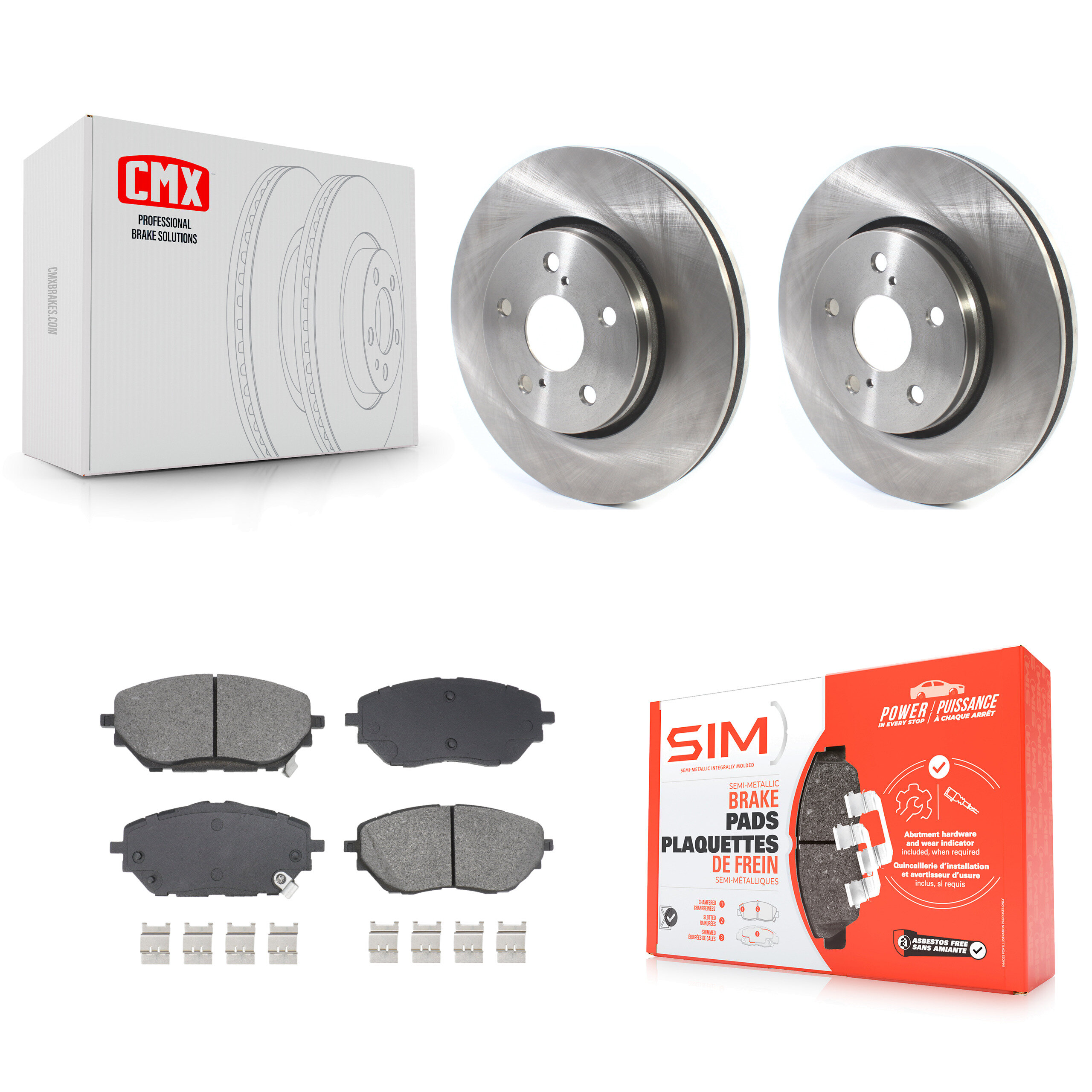 Transit Auto - K8S-104004 - Front Disc Brake Kits