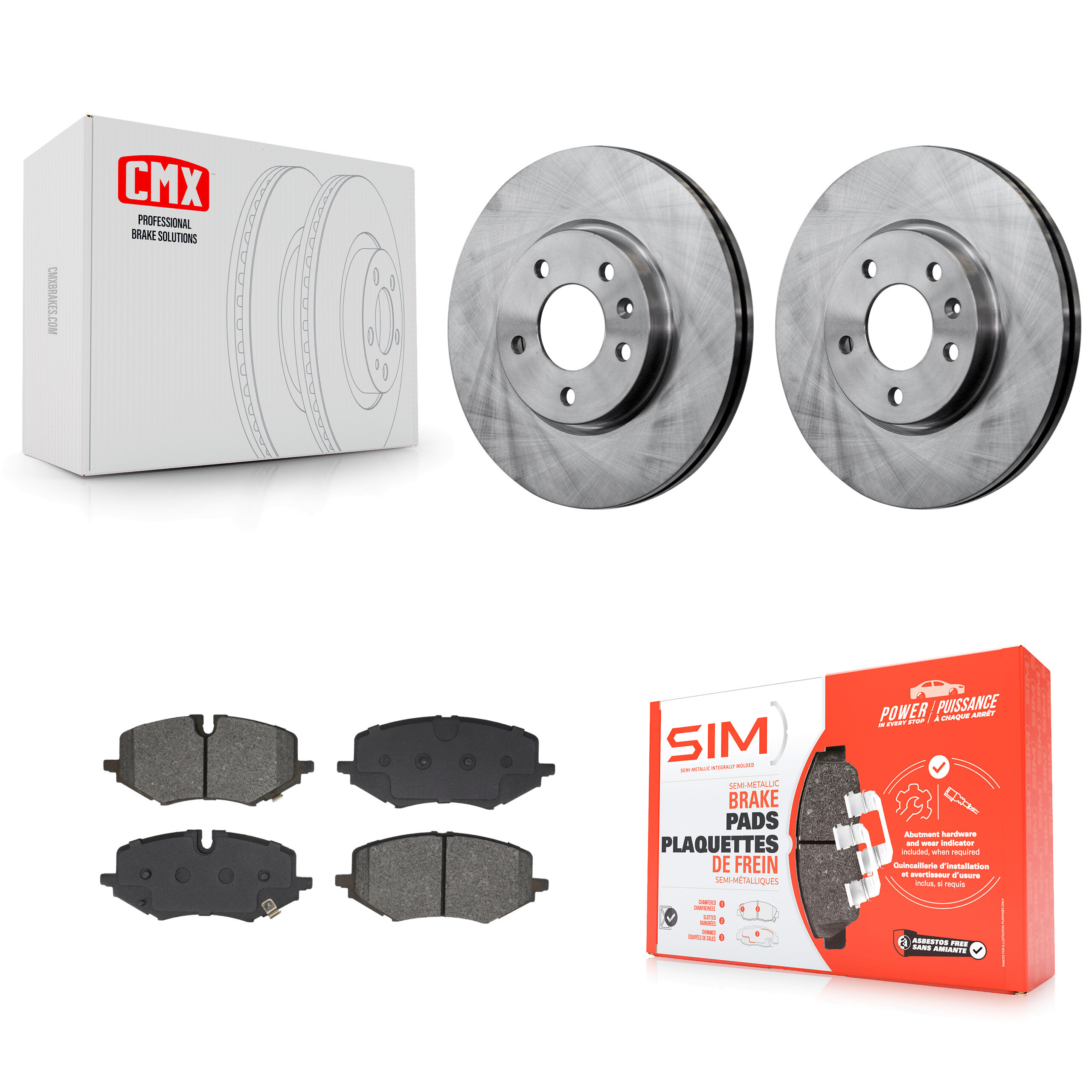Transit Auto - K8S-104006 - Front Disc Brake Kits