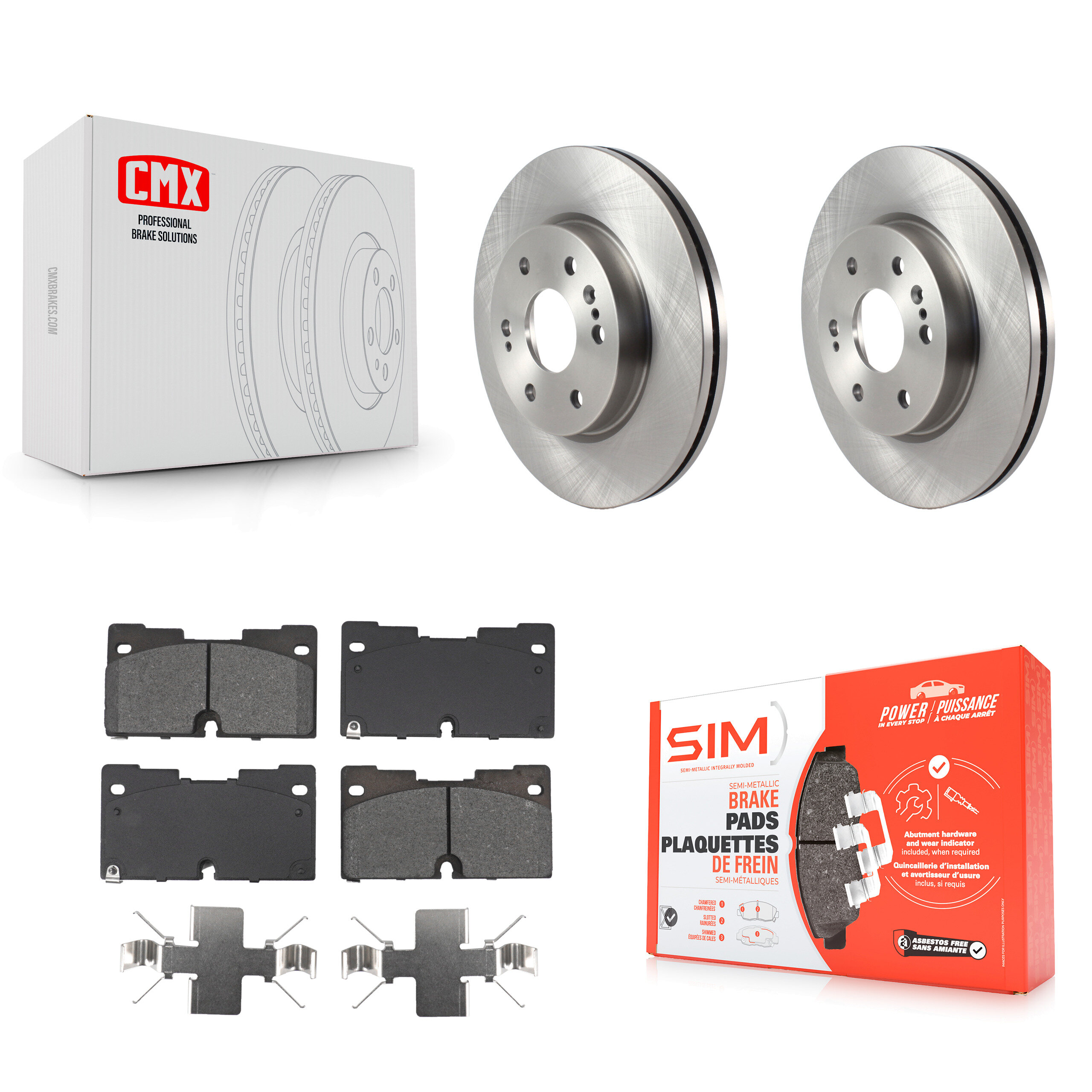 Transit Auto - K8S-104007 - Front Disc Brake Kits